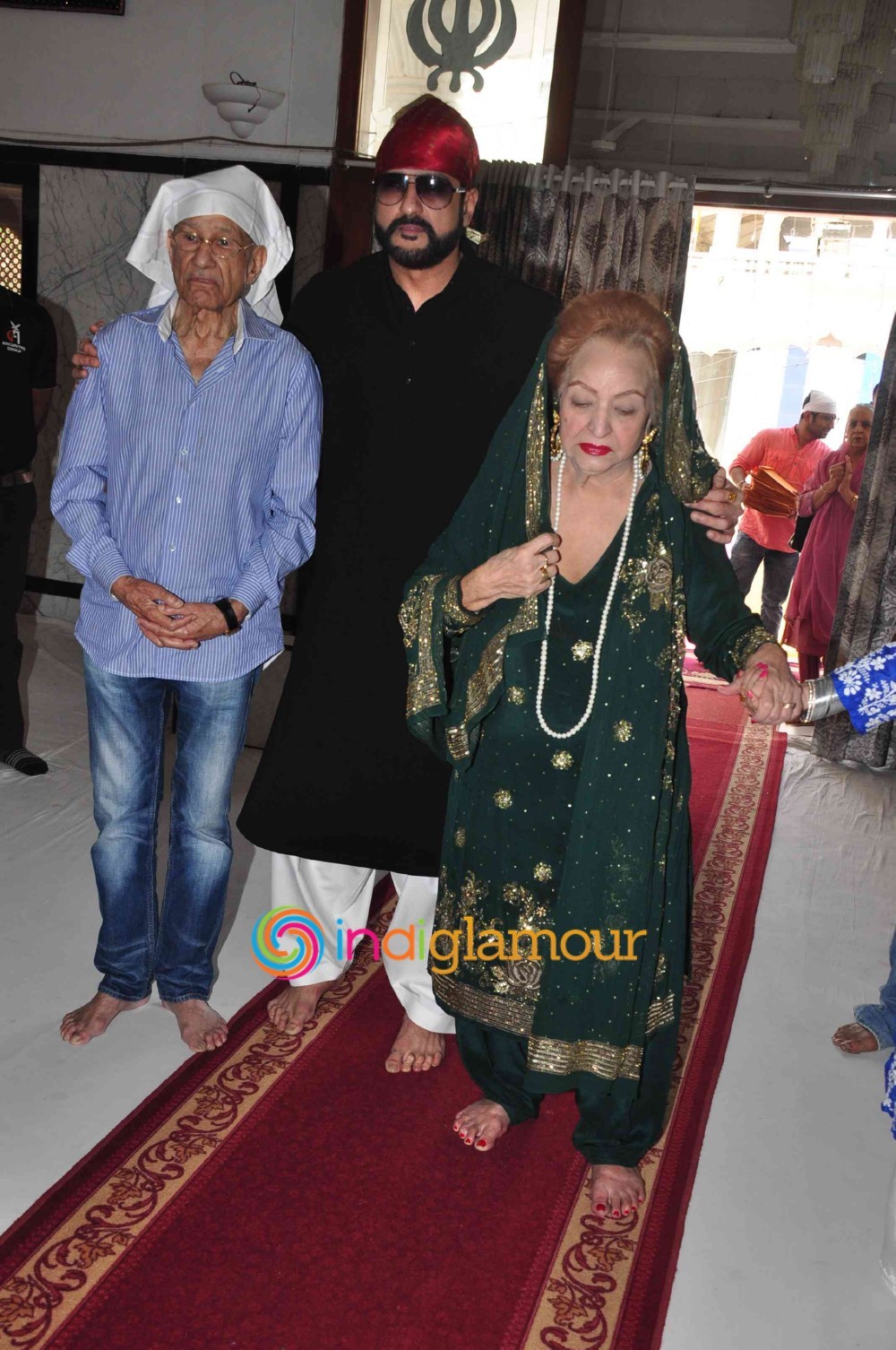 Dharamendra Launches the First Look of Nanak Naam Jahaz Hai Event hd photo