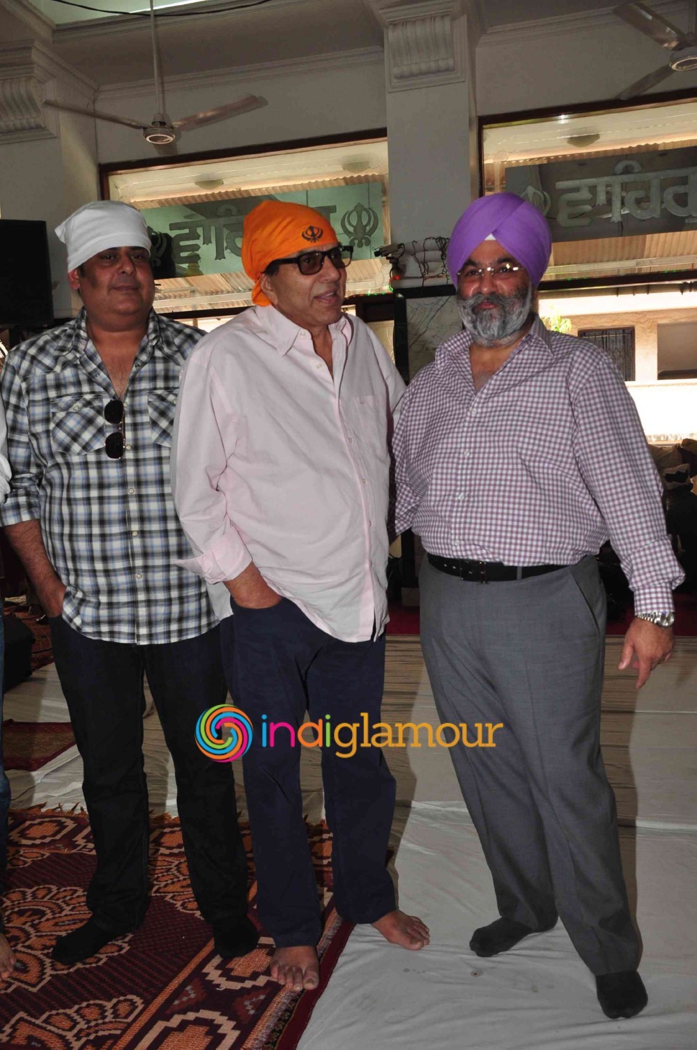 Dharamendra Launches the First Look of Nanak Naam Jahaz Hai Event hd photo
