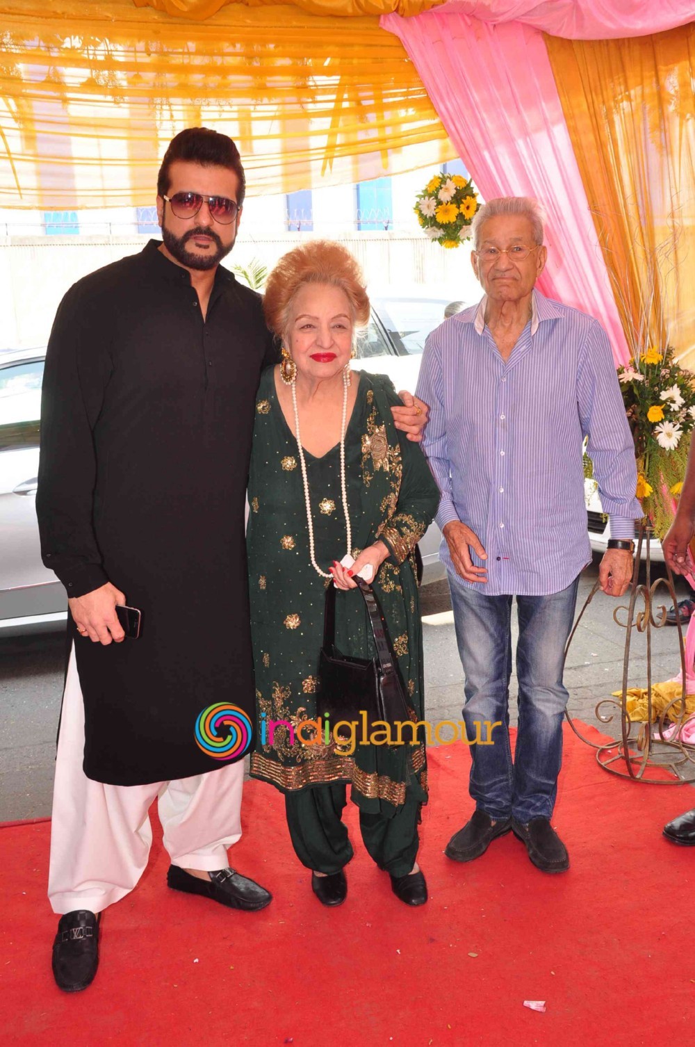 Dharamendra Launches the First Look of Nanak Naam Jahaz Hai Event hd photo