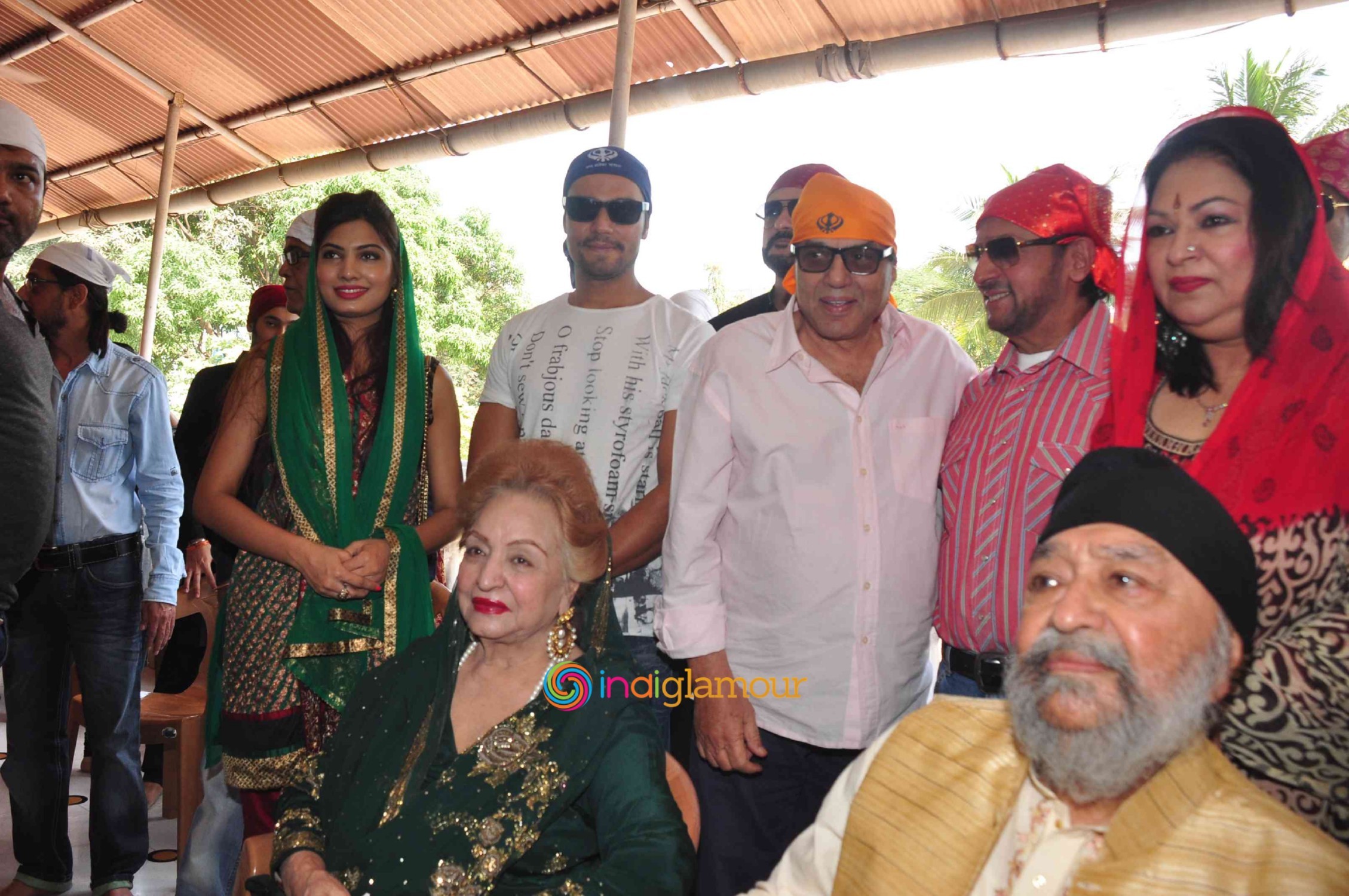 Dharamendra Launches the First Look of Nanak Naam Jahaz Hai Event hd photo