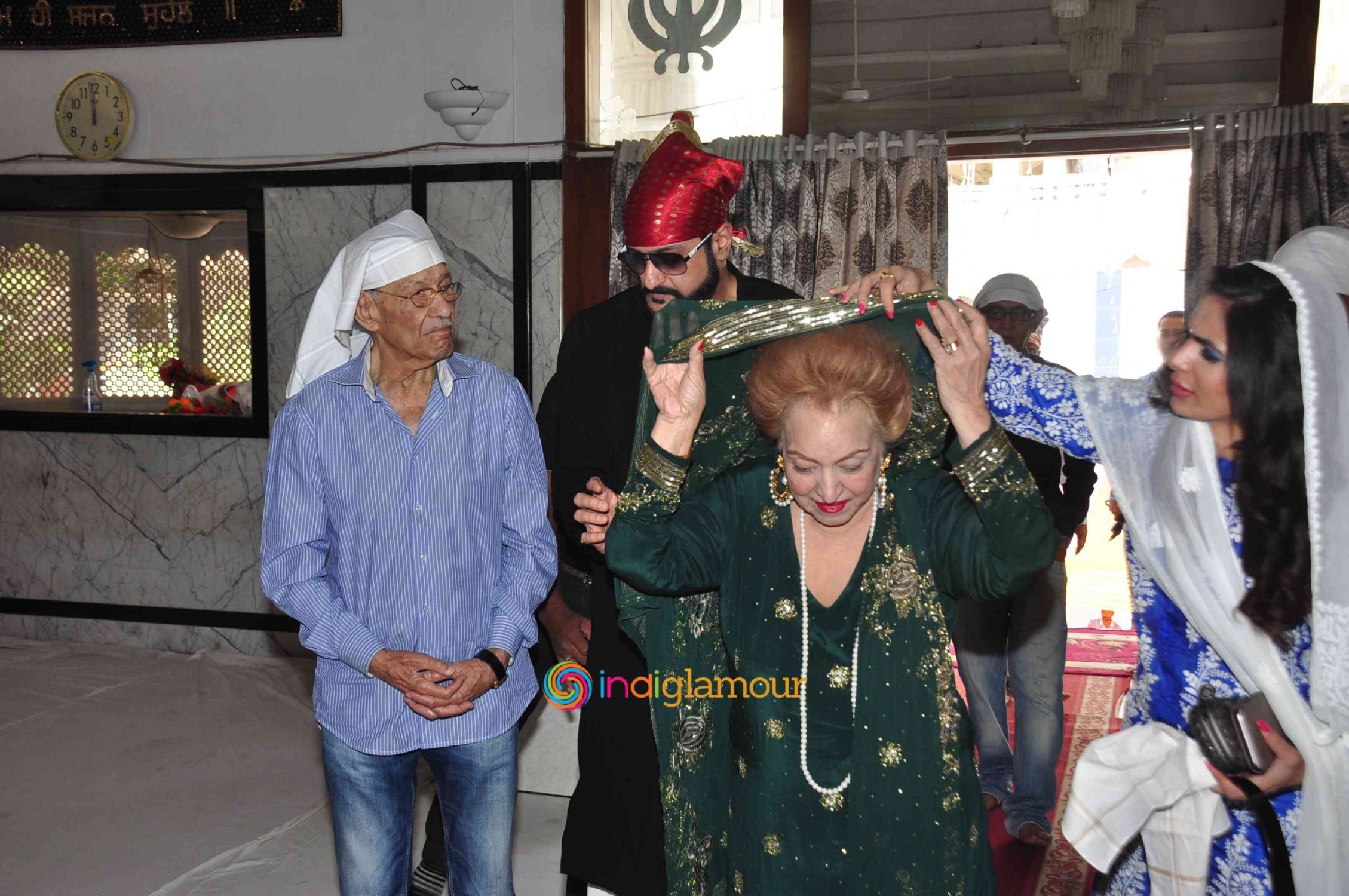 Dharamendra Launches the First Look of Nanak Naam Jahaz Hai Event hd photo