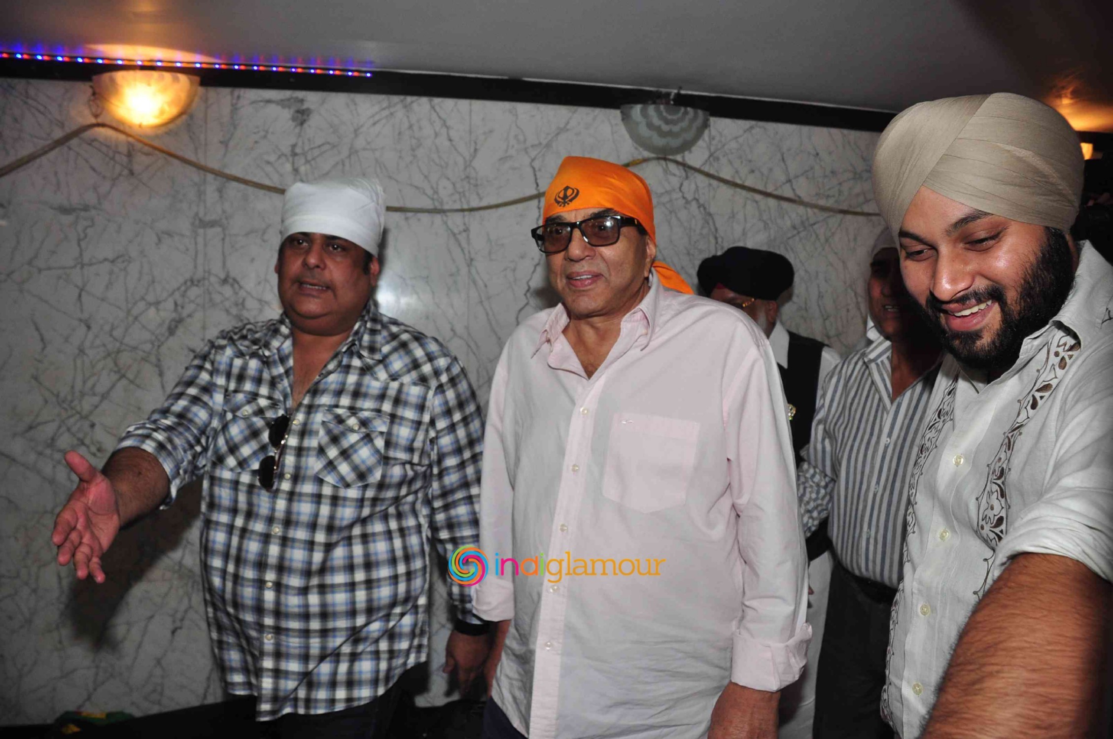 Dharamendra Launches the First Look of Nanak Naam Jahaz Hai Event hd photo
