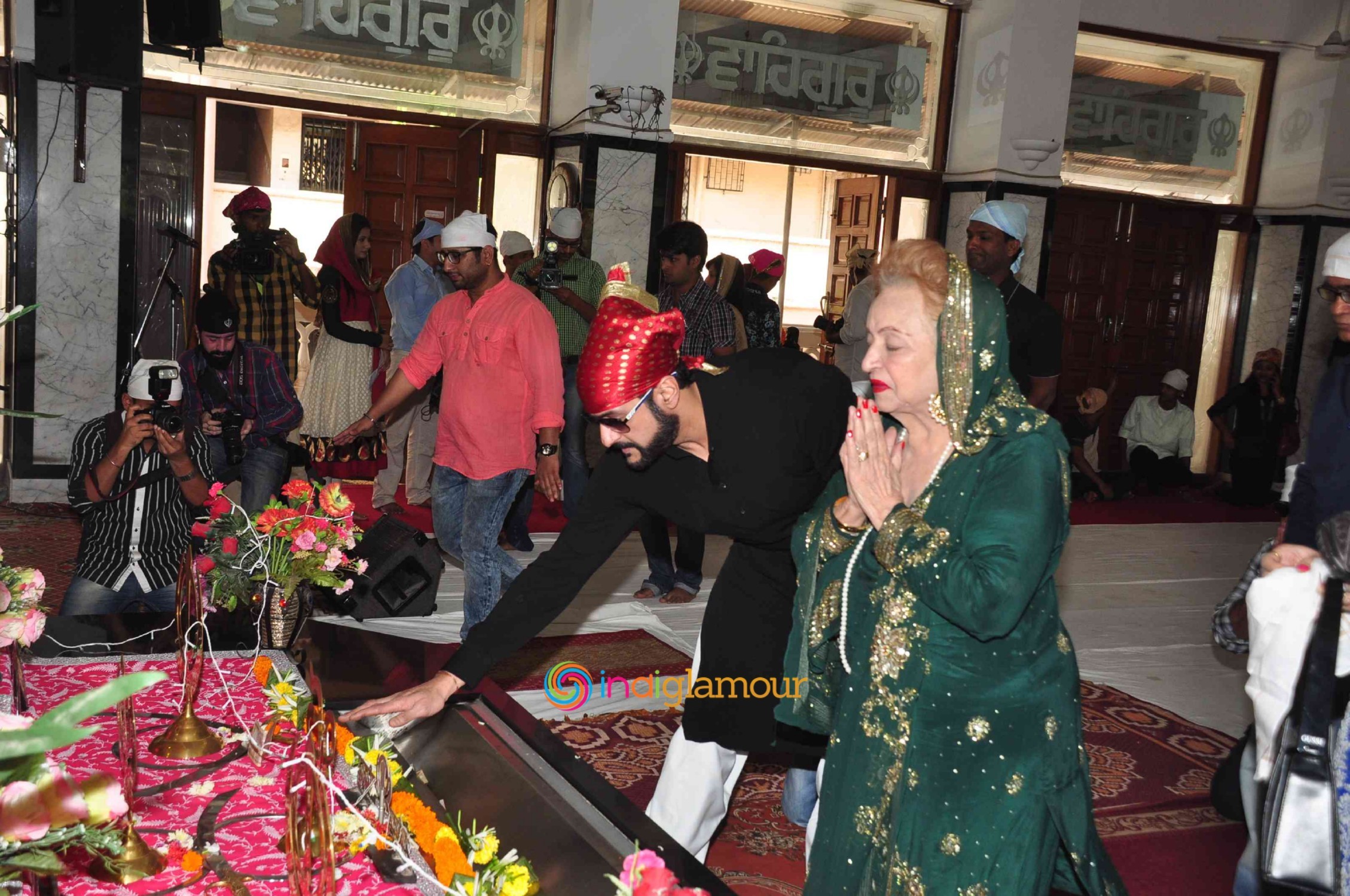 Dharamendra Launches the First Look of Nanak Naam Jahaz Hai Event hd photo
