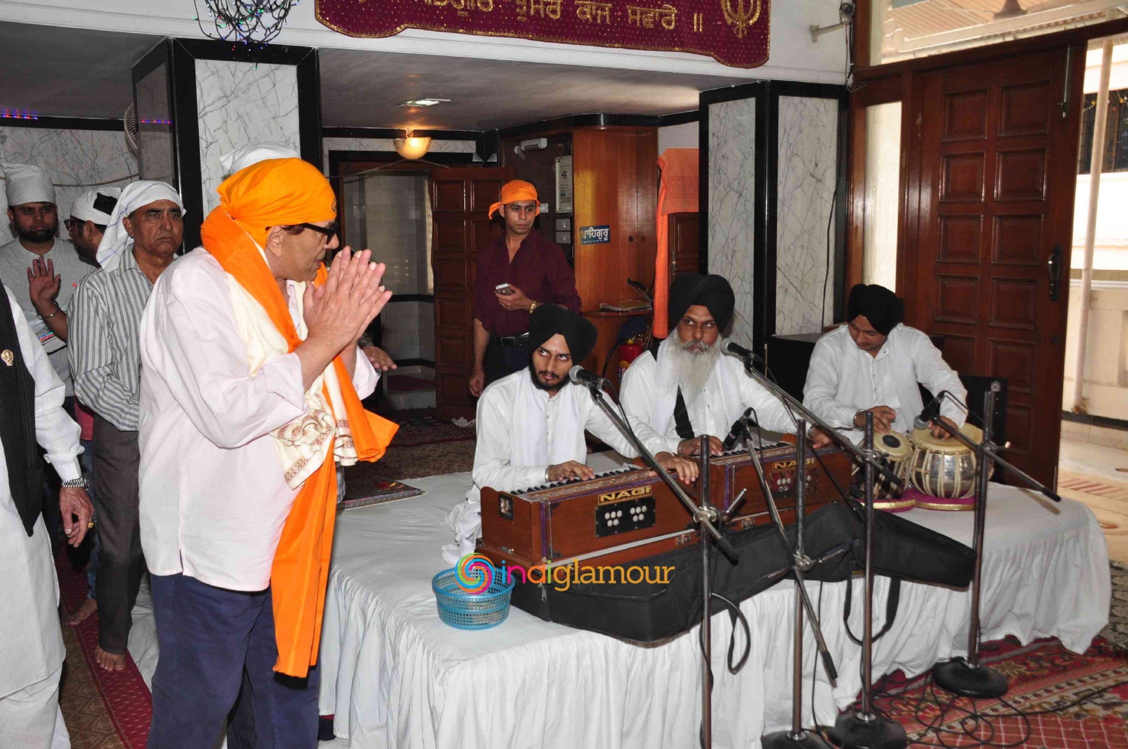 Dharamendra Launches the First Look of Nanak Naam Jahaz Hai Event hd photo