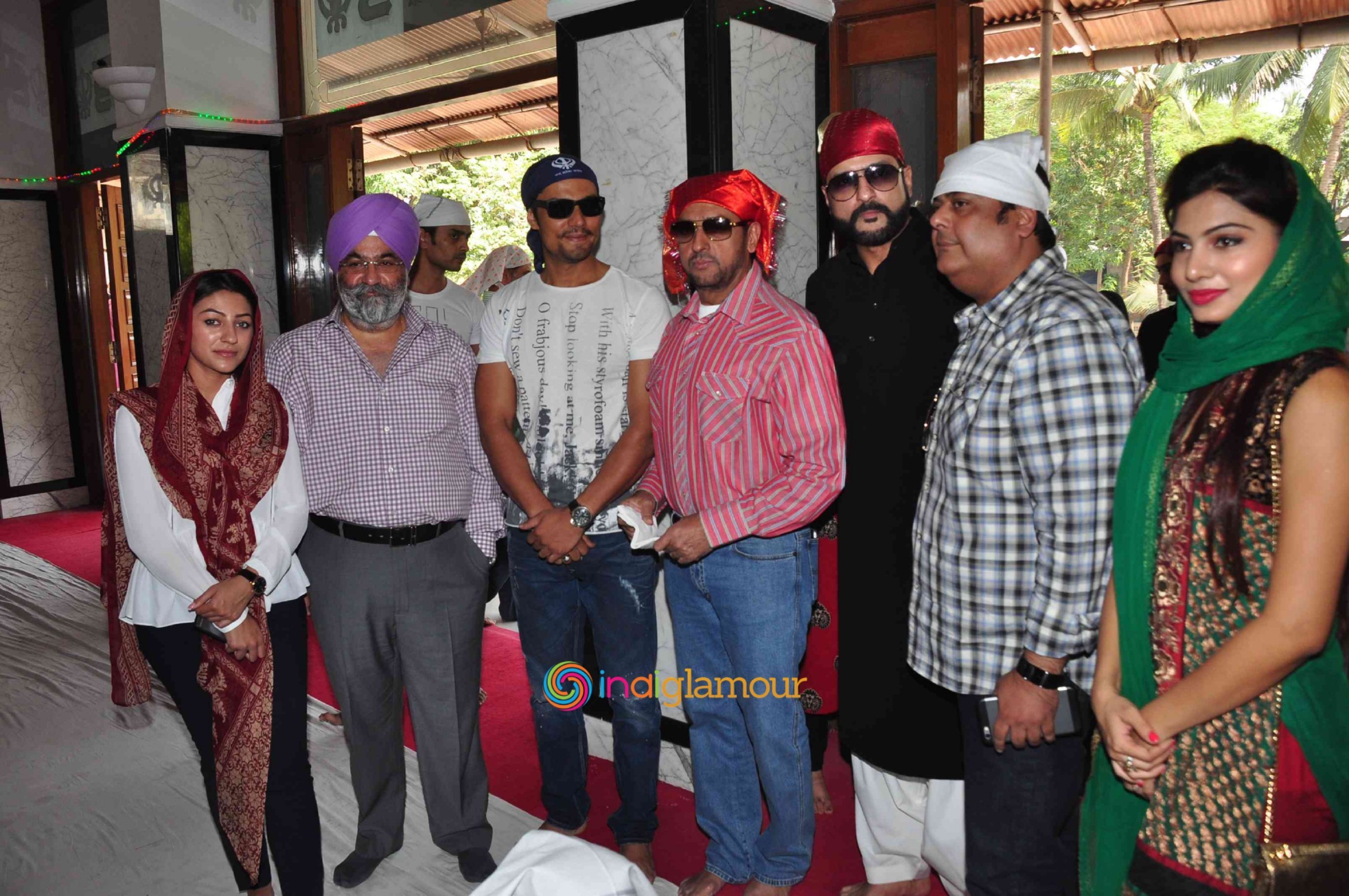 Dharamendra Launches the First Look of Nanak Naam Jahaz Hai Event hd photo