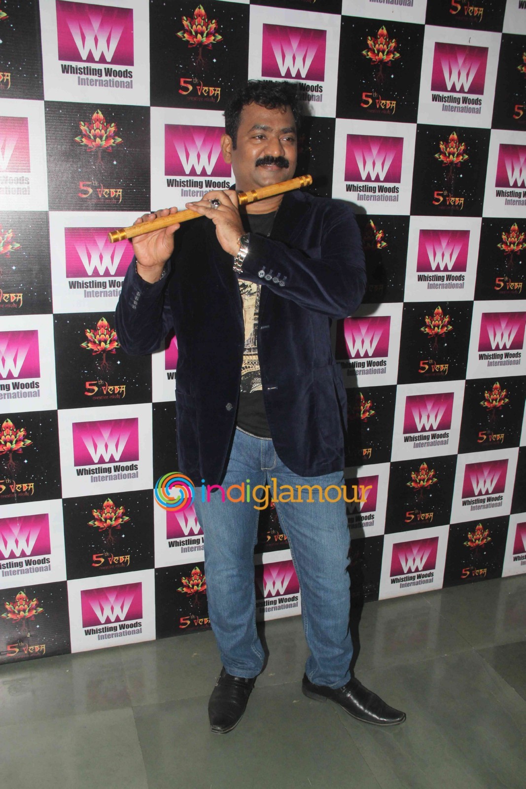 Flute Player Naveen Kumar Album Silence is Bliss Launch Event Event hd photo