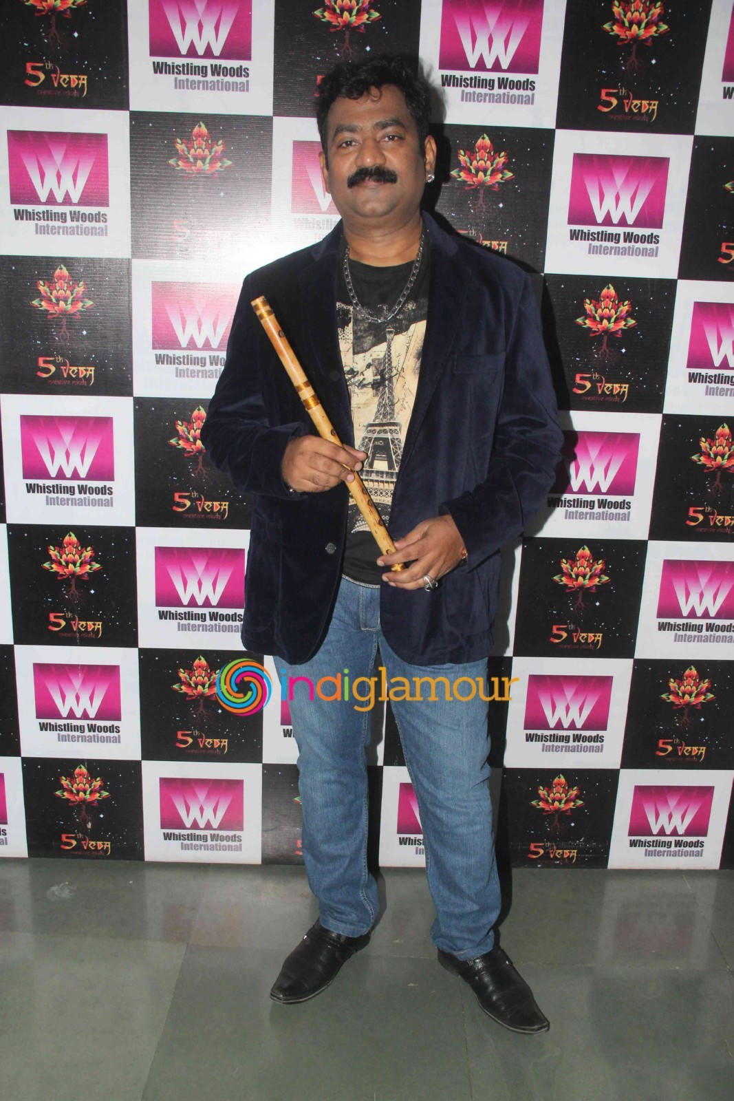 Flute Player Naveen Kumar Album Silence is Bliss Launch Event Event hd photo