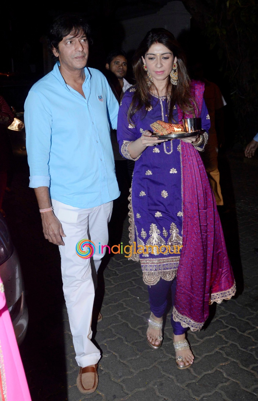 Karwa Chauth Celebrations at Anil Kapoor's Residence Event hd photo