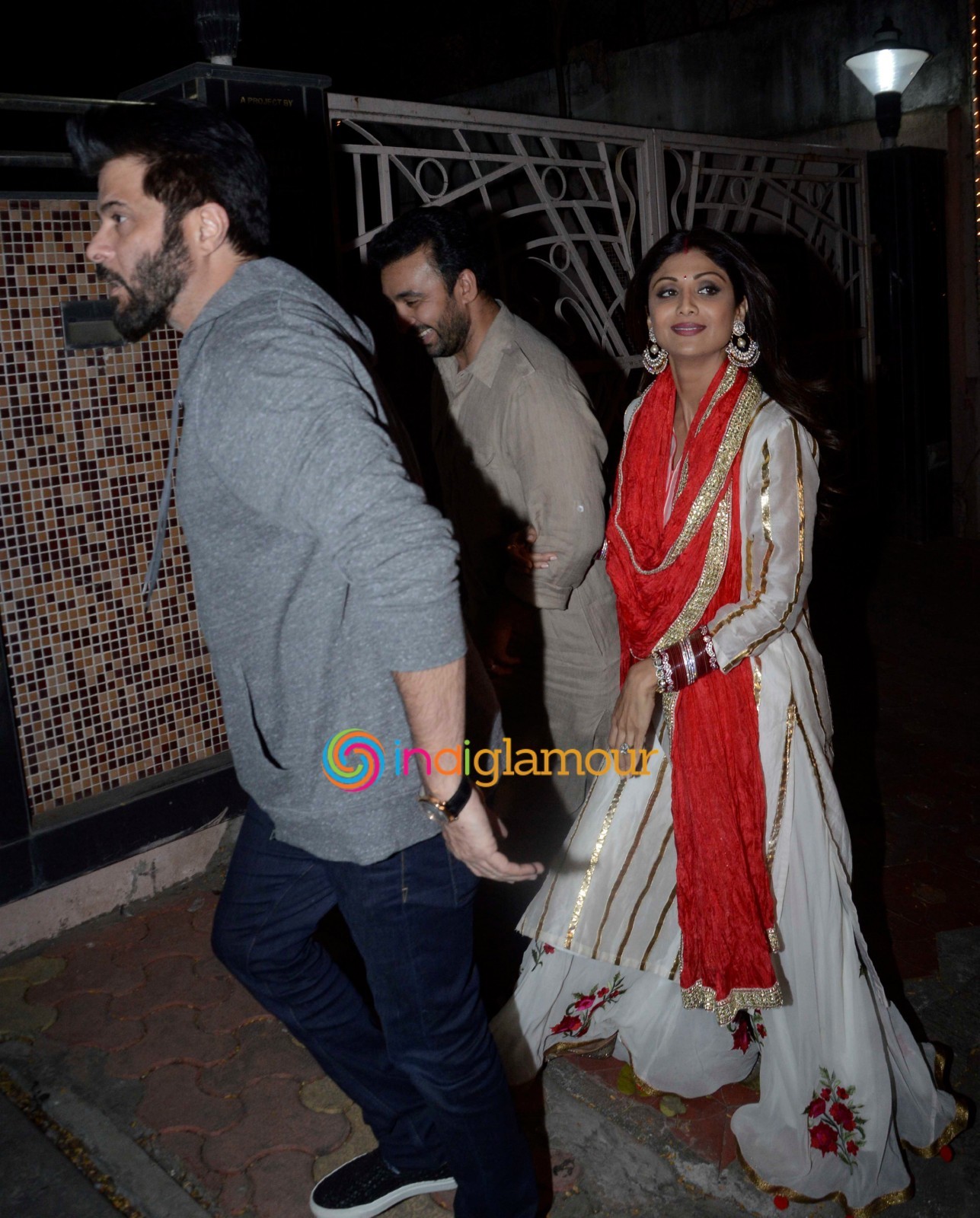 Karwa Chauth Celebrations at Anil Kapoor's Residence Event hd photo