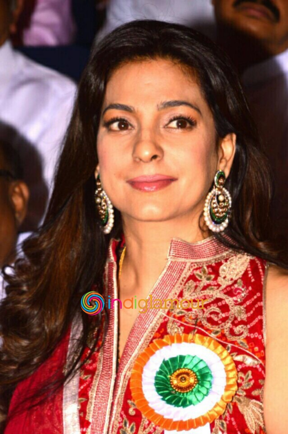 Juhi Chawla Receives The Indira Gandhi Memorial Award Event hd photo