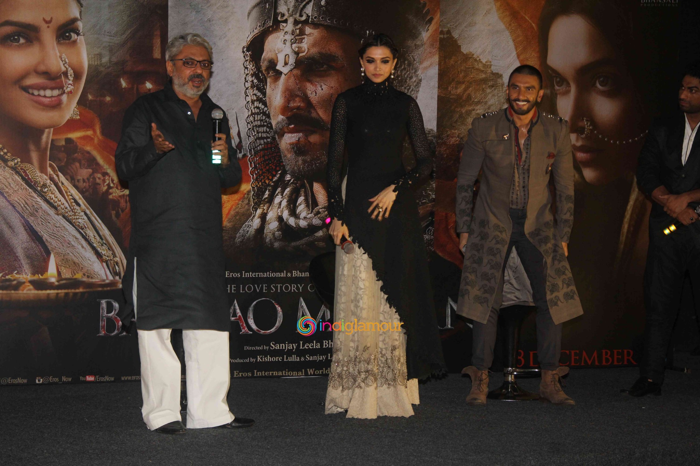 Trailer Launch of Bajirao Mastani Event hd photo