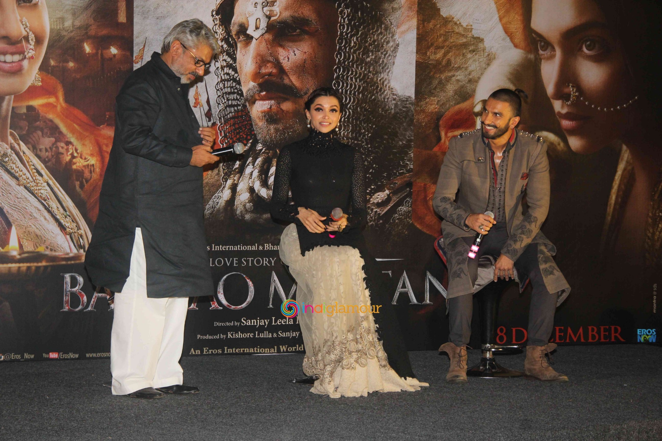 Trailer Launch of Bajirao Mastani Event hd photo