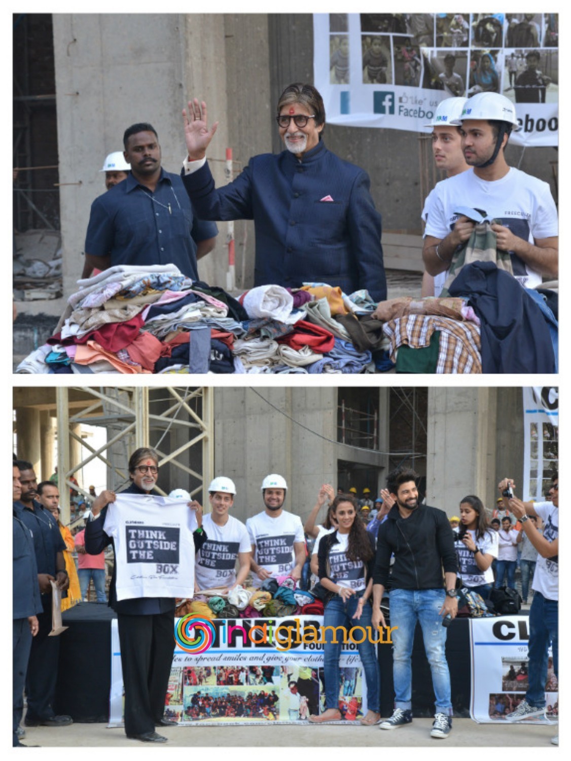 Big B Spreads Warmth in the Delhi Winter with Aaj Ki Raat Hai Zindagi Heroes Event hd photo