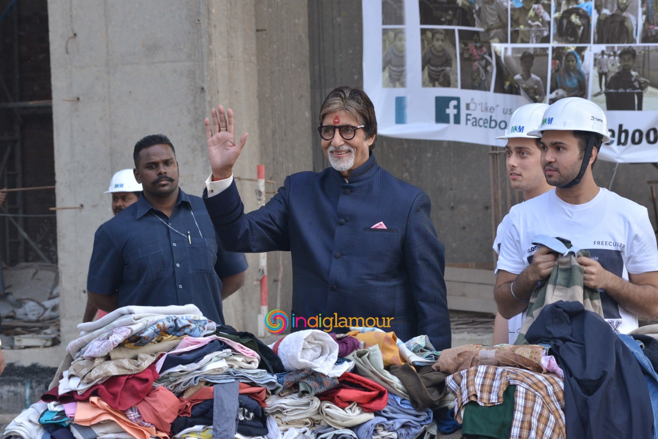 Big B Spreads Warmth in the Delhi Winter with Aaj Ki Raat Hai Zindagi Heroes Event hd photo
