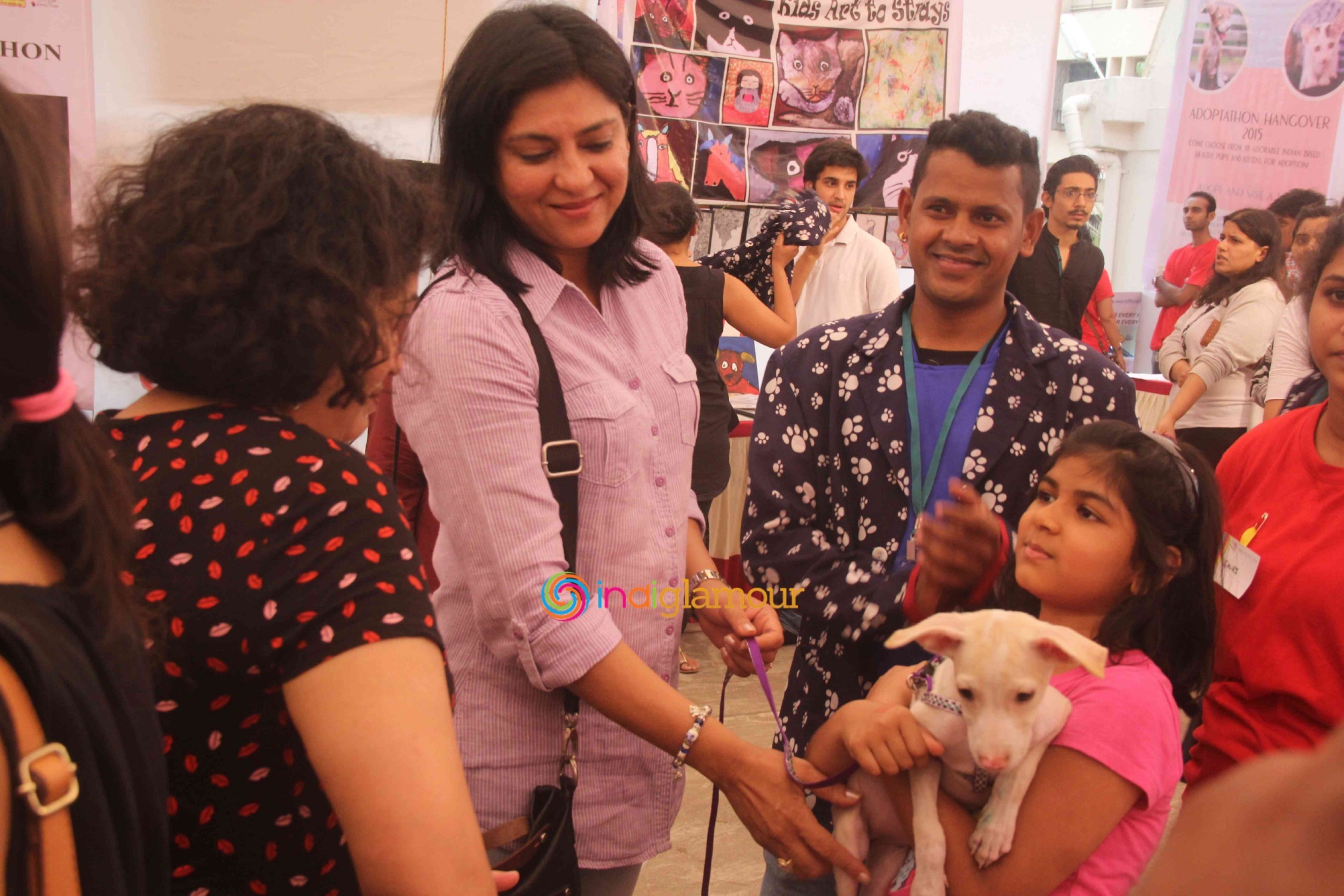 Bollywood Celebs Support Animal Adoption Drive Event hd photo
