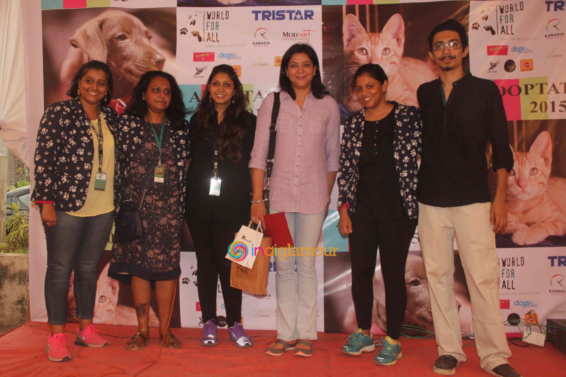Bollywood Celebs Support Animal Adoption Drive Event hd photo