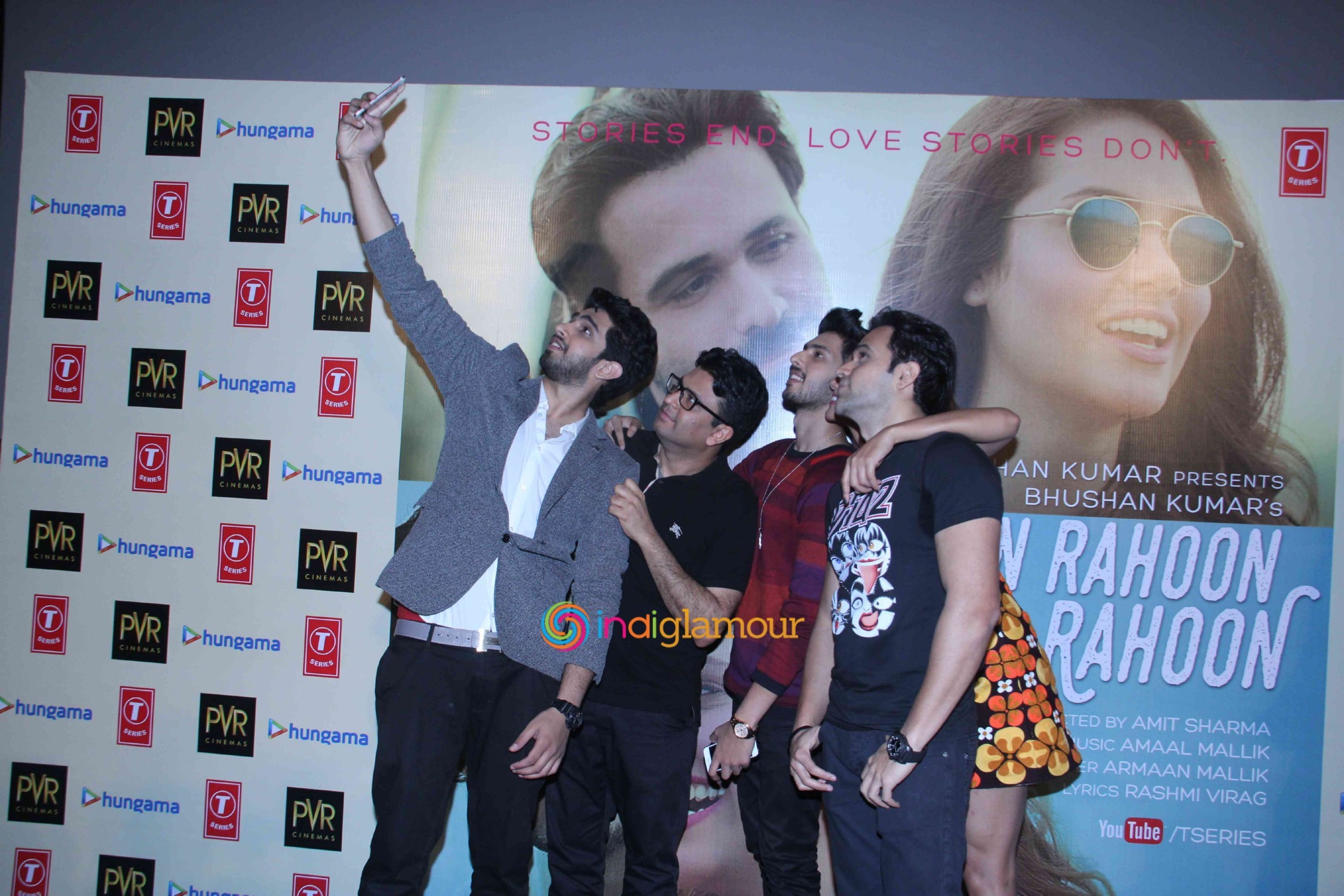 Main Rahoon Ya Na Rahoon Music Video Launch Event Event hd photo