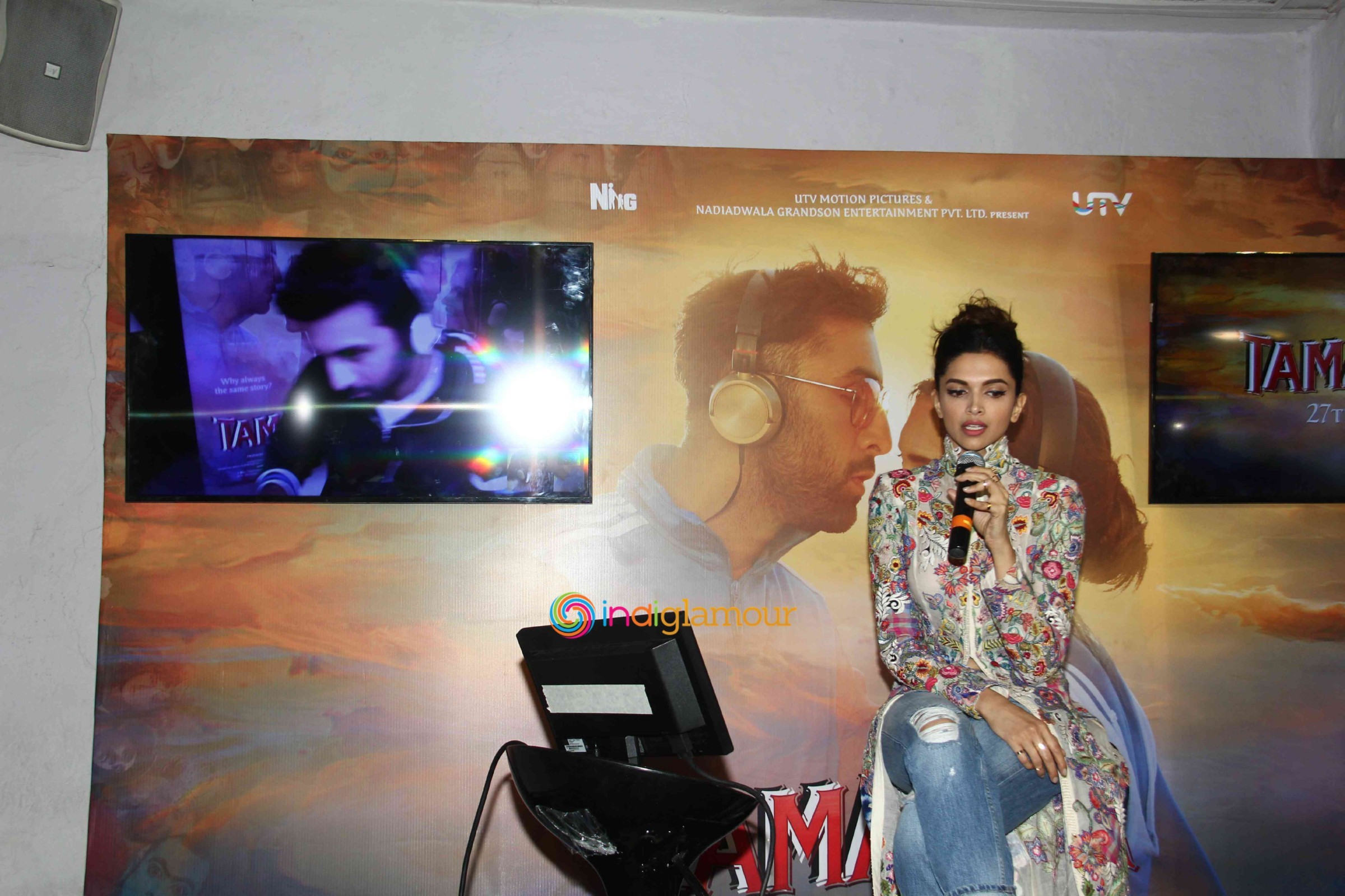 Deepika Padukone Celebrates Success of Tamasha Music Event hd photo