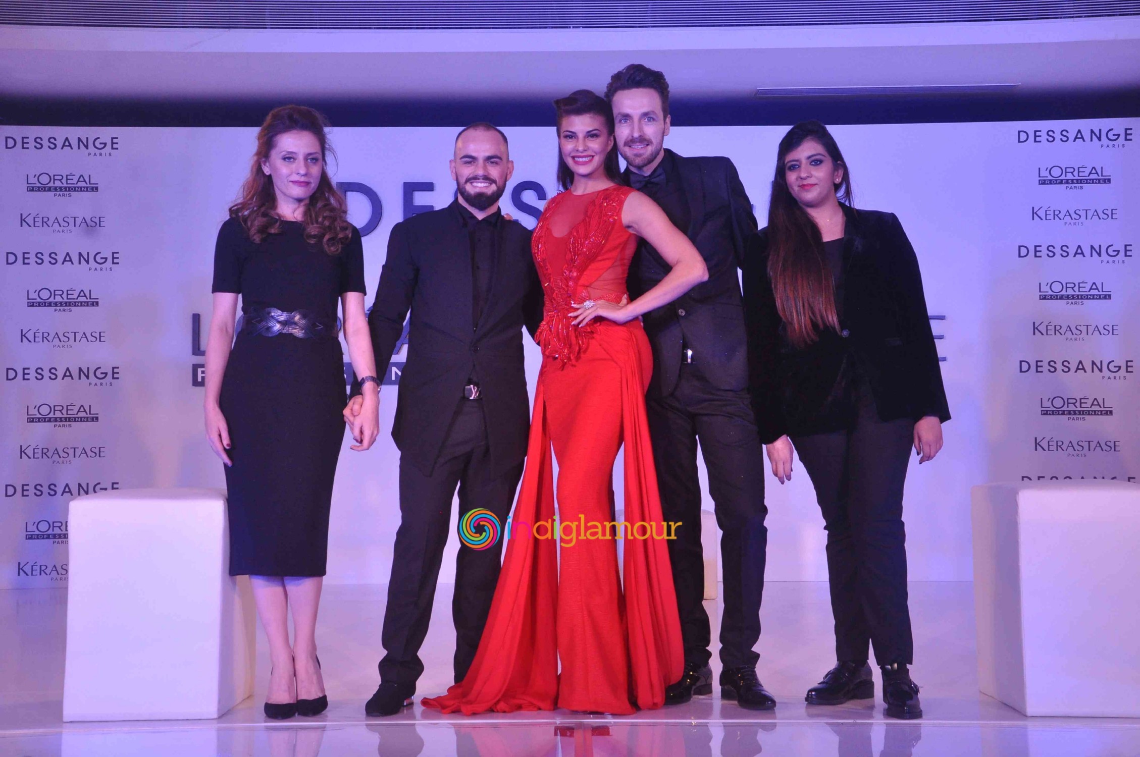 Jacqueline Fernandez Celebrate Dessange Paris 2nd Anniversary Event hd photo