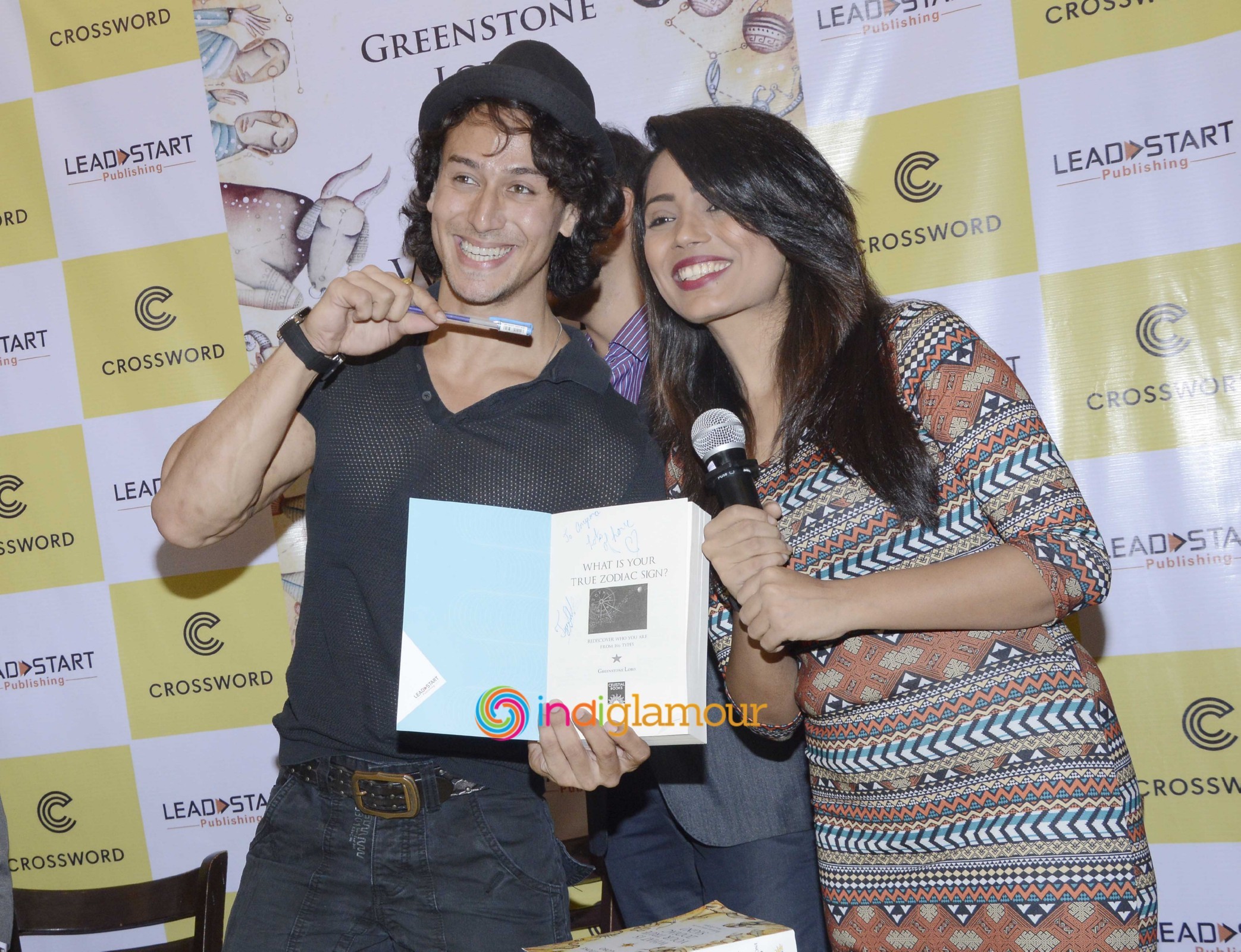Tiger Shroff Launches Greenstone Lobo's Book What Is Your True Zodiac Sign Event hd photo