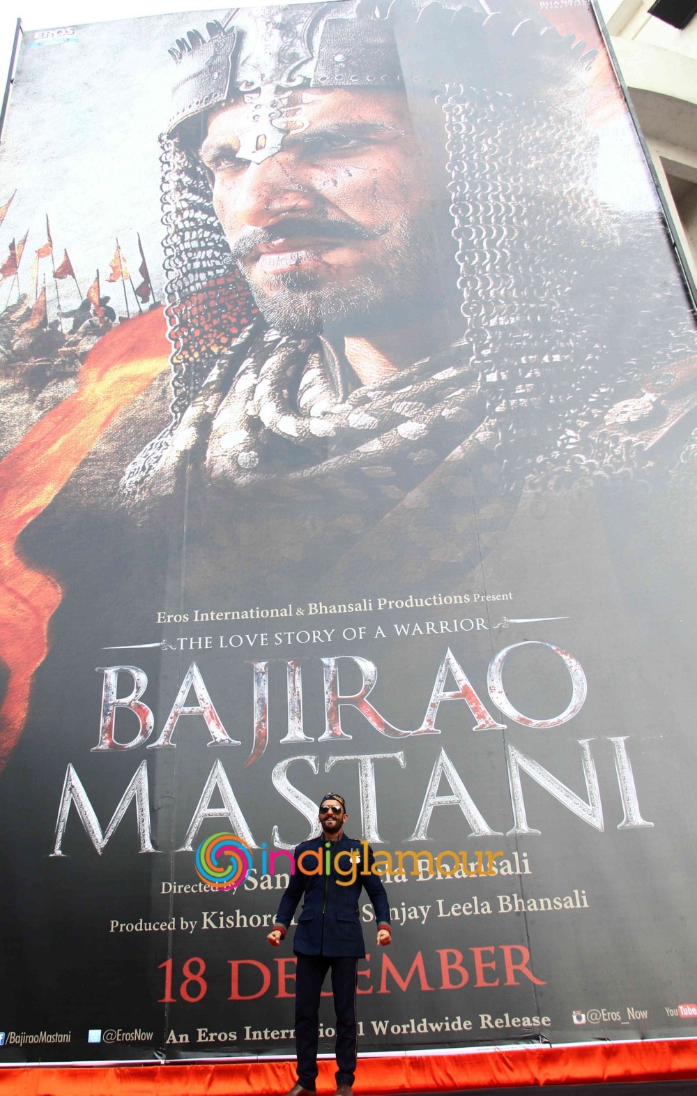 Bajirao Mastani First Look Poster Launch Event hd photo