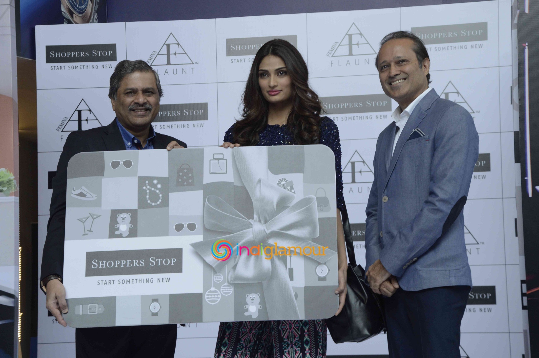 Athiya Shetty Launches Femina FLAUNT's Autumn Winter 15 Event hd photo