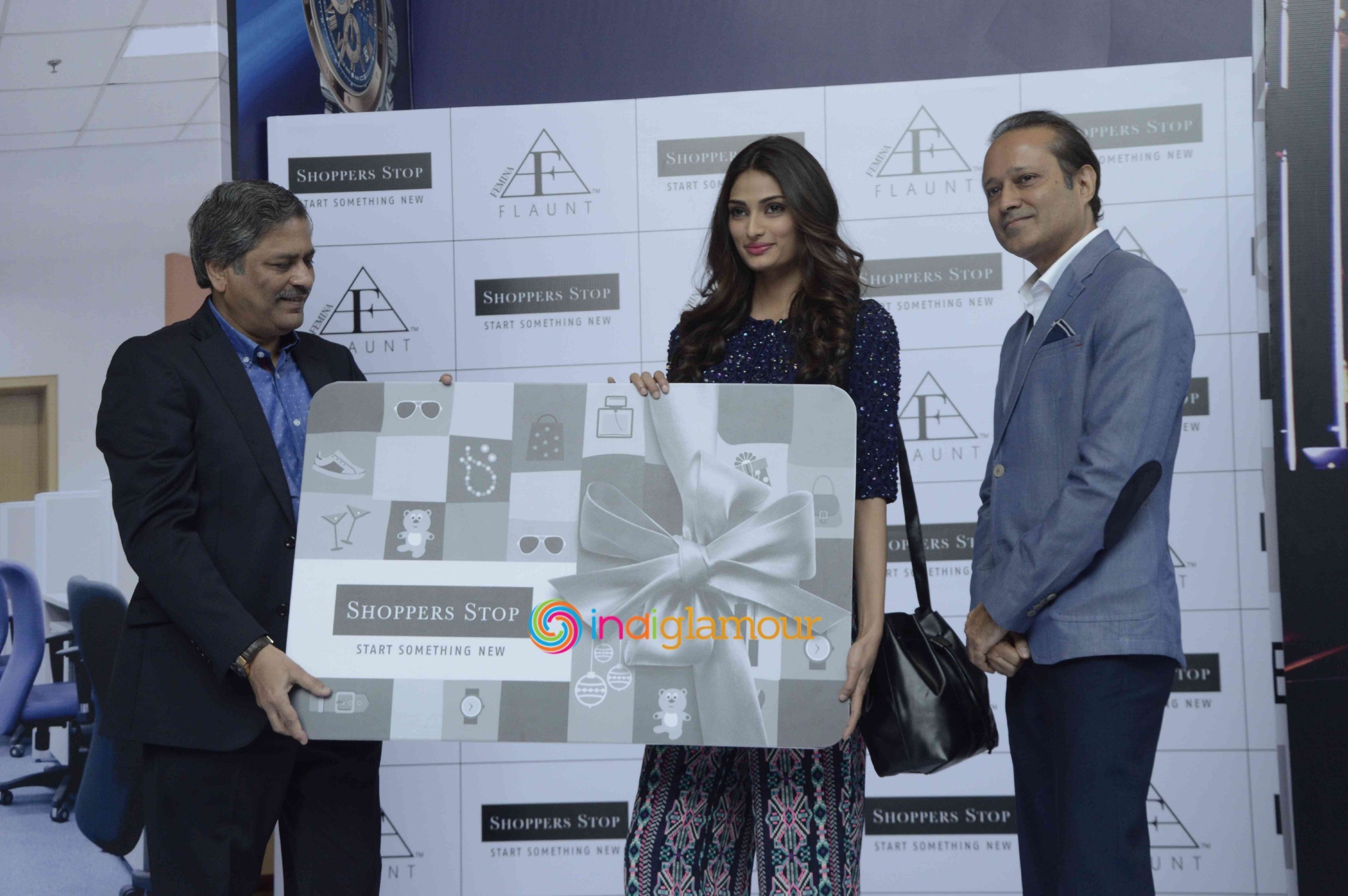 Athiya Shetty Launches Femina FLAUNT's Autumn Winter 15 Event hd photo
