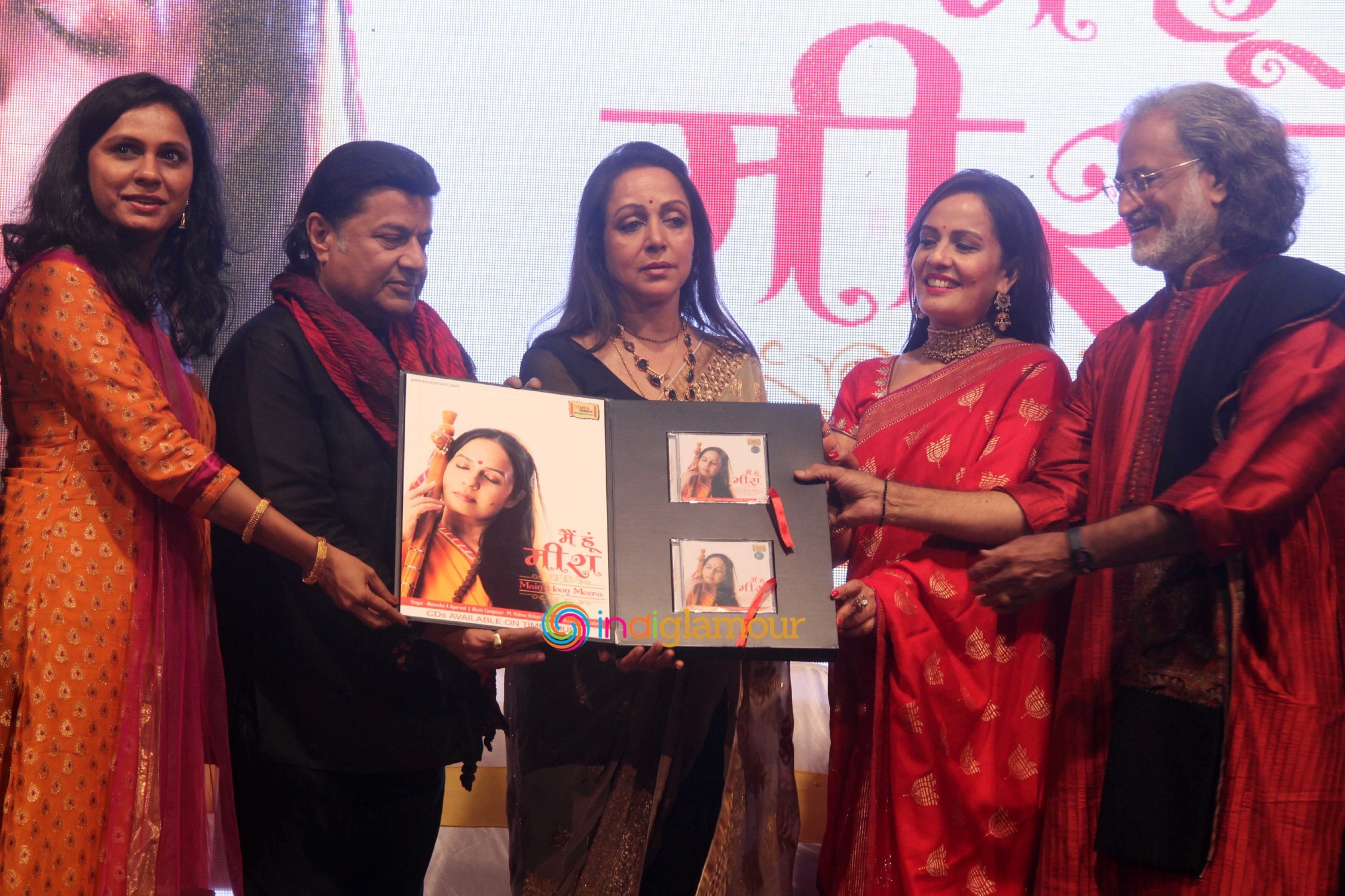 Hema Malini Launches Album Main Hun Mira Event hd photo
