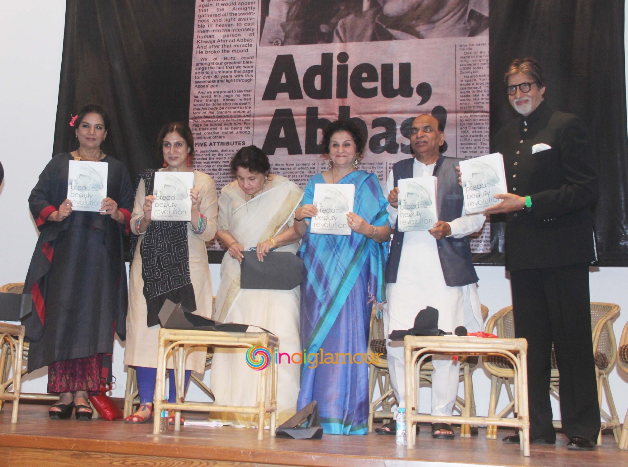 Amitabh Bachchan Launches Bread Beauty Revolution Book Event hd photo