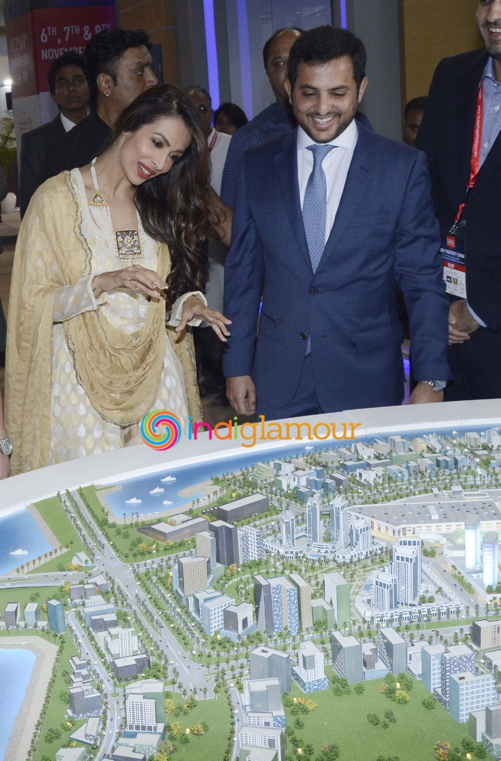 Malaika Arora Khan Inaugurates Dubai Property Show Event hd photo