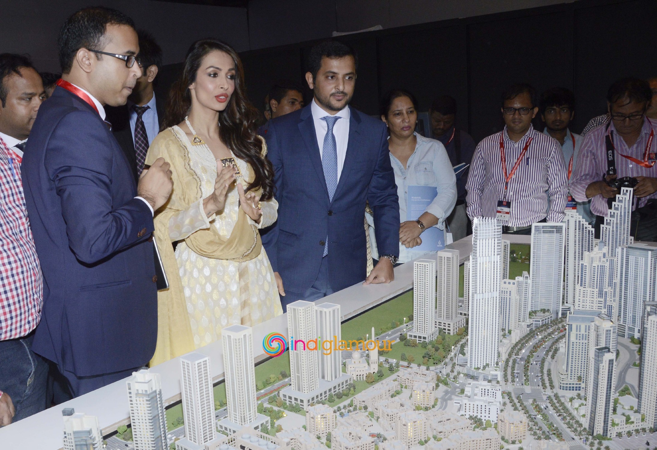 Malaika Arora Khan Inaugurates Dubai Property Show Event hd photo