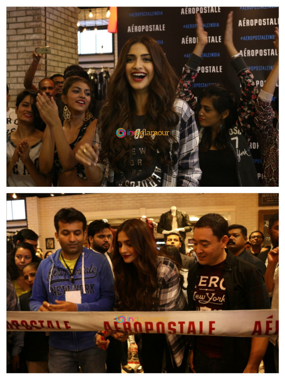 Sonam Kapoor at the Launch of Aeropostale at Select Citywalk Event hd photo