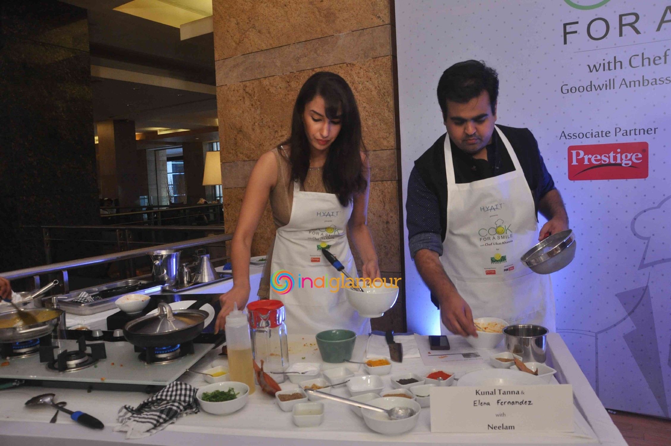 Celebrity Attend Special Cook off Event for Smile Foundation Event hd photo