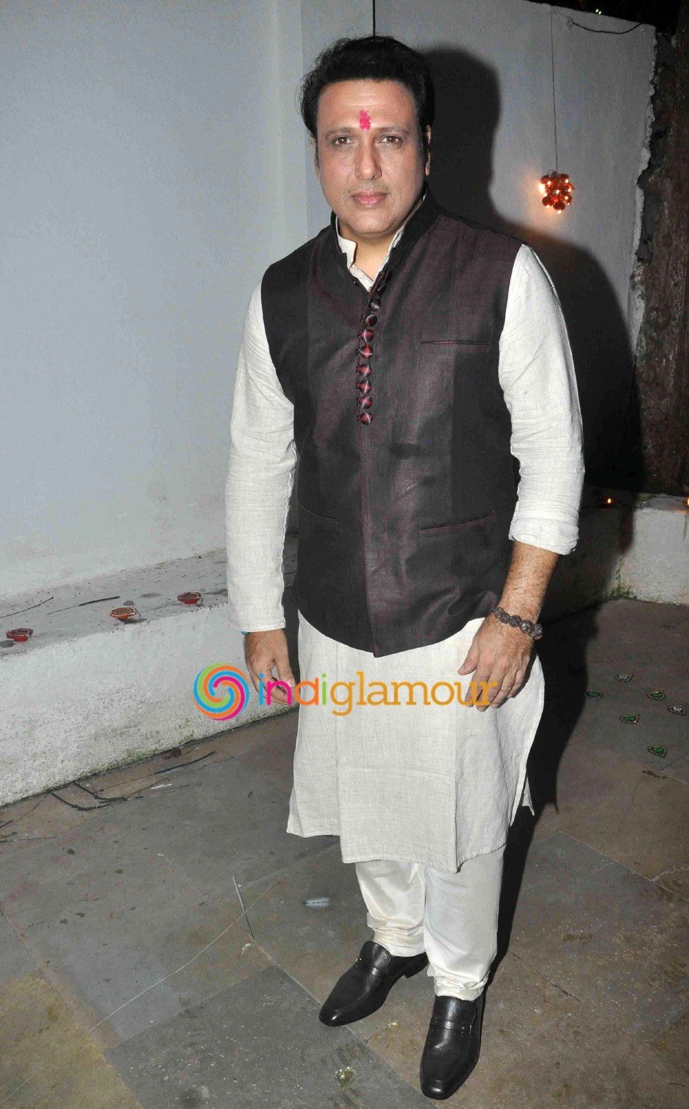 Govinda Celebrates Diwali with Daughter Event hd photo