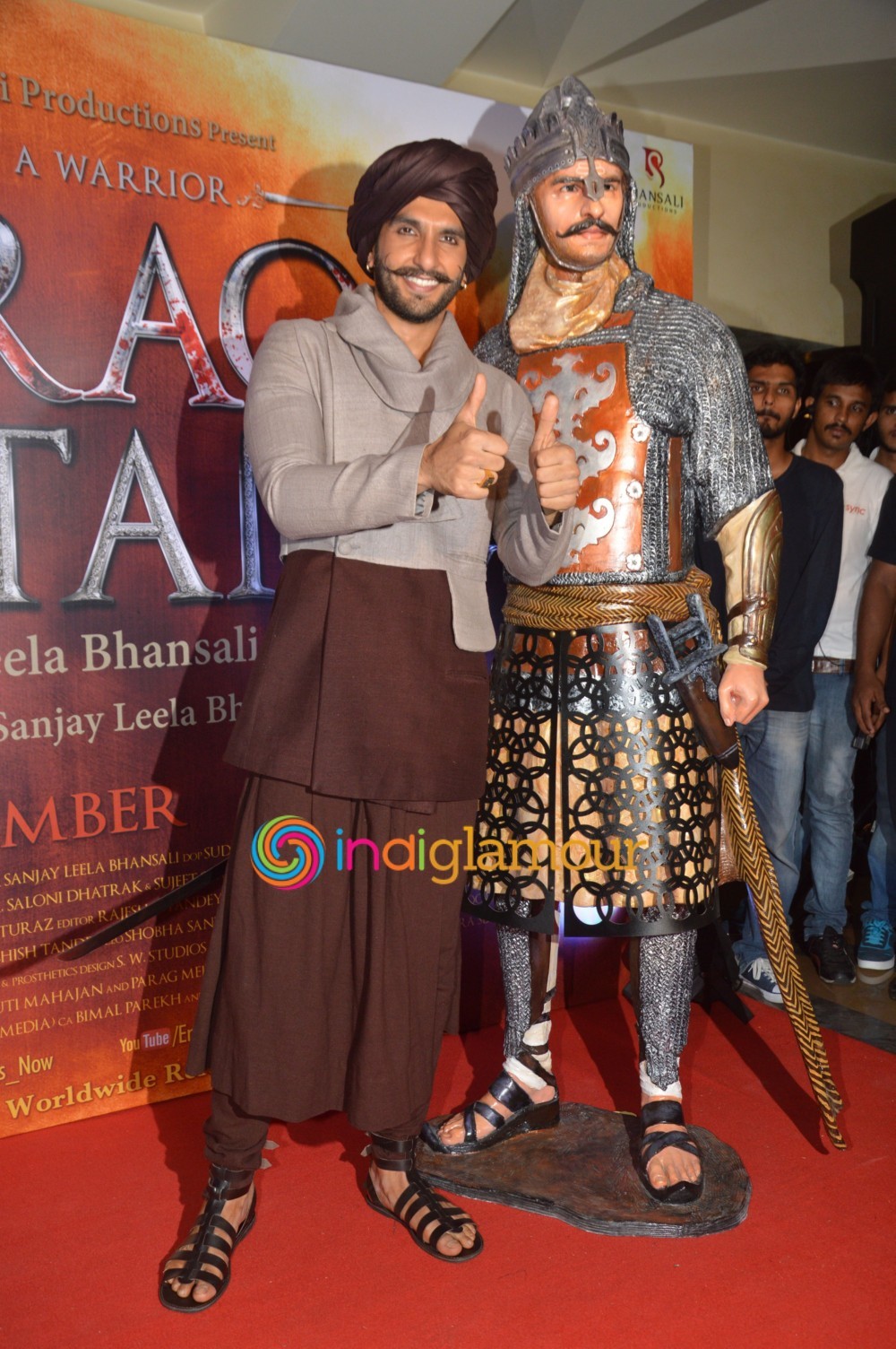 Ranveer Singh Launches Blazing Bajirao Event hd photo