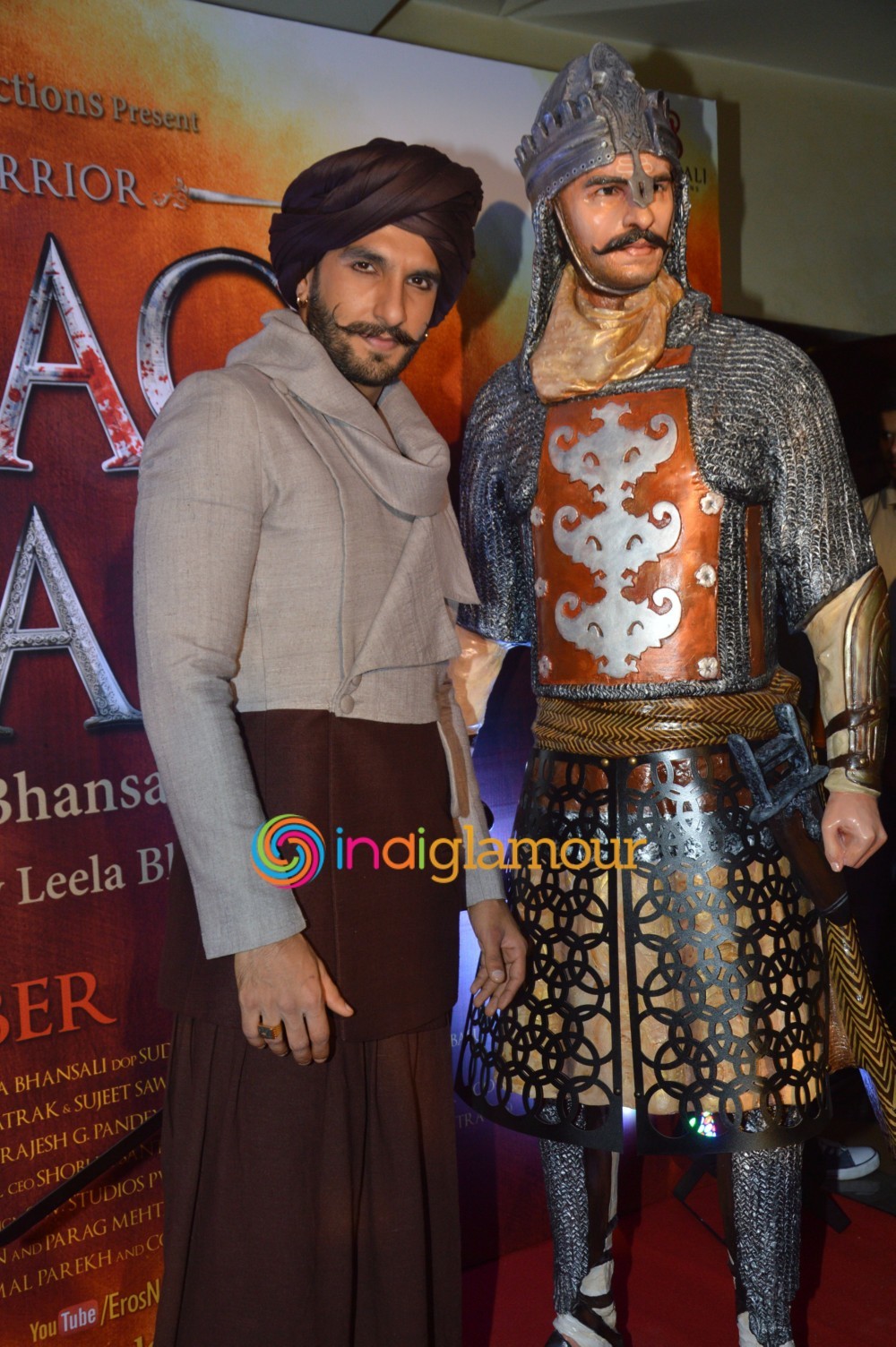 Ranveer Singh Launches Blazing Bajirao Event hd photo