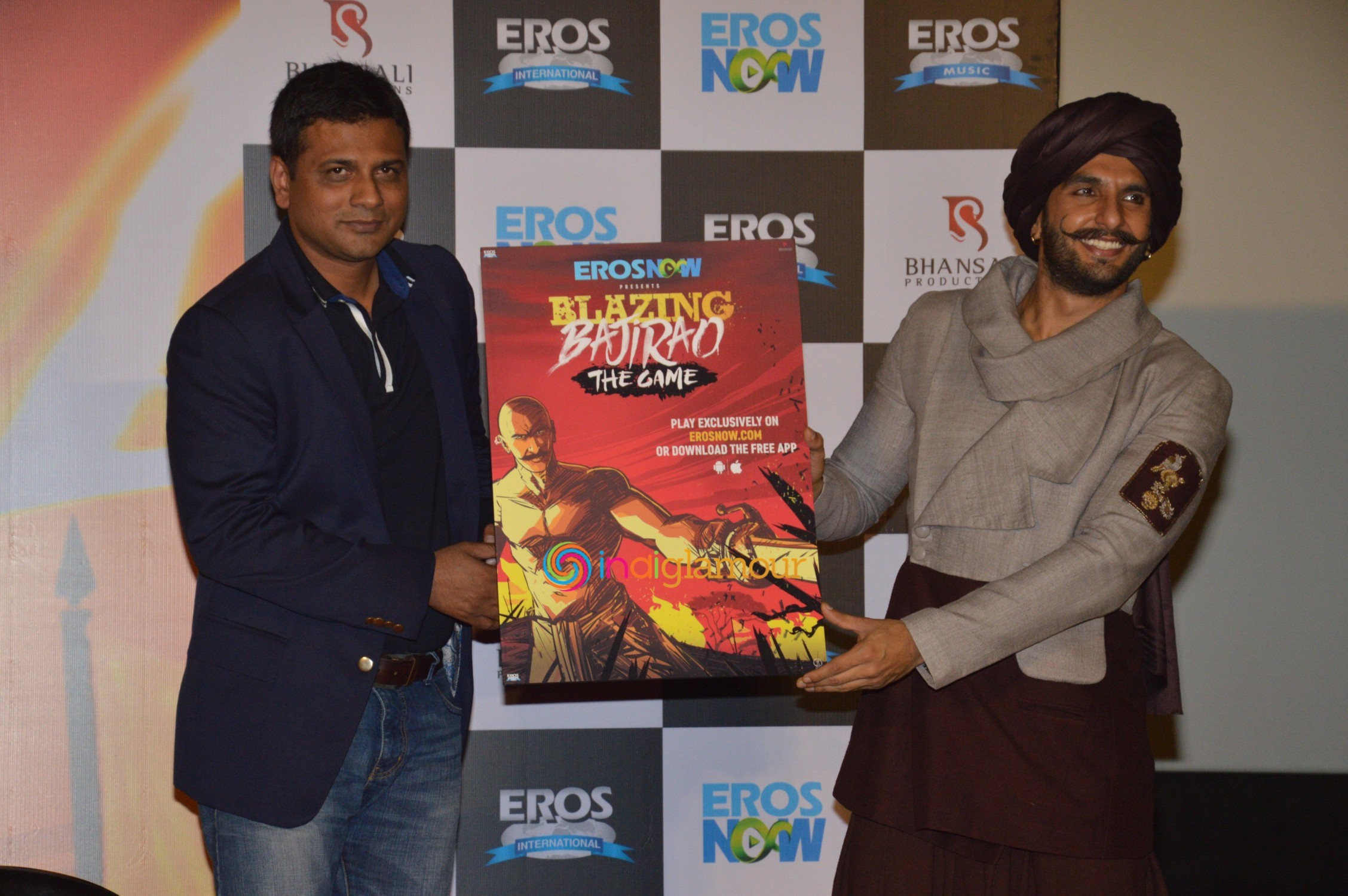 Ranveer Singh Launches Blazing Bajirao Event hd photo