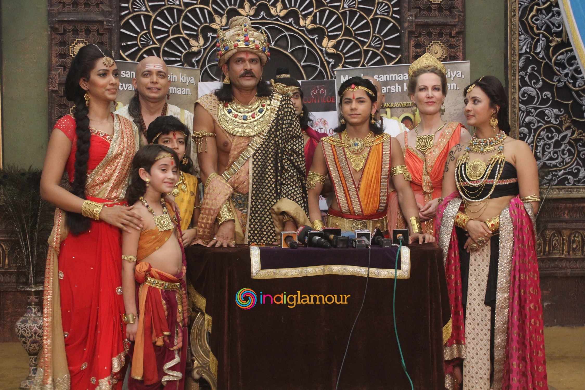 Contiloe Pictures Chakravartin Ahsoka Samrat Celebrates 200 Episodes Event hd photo