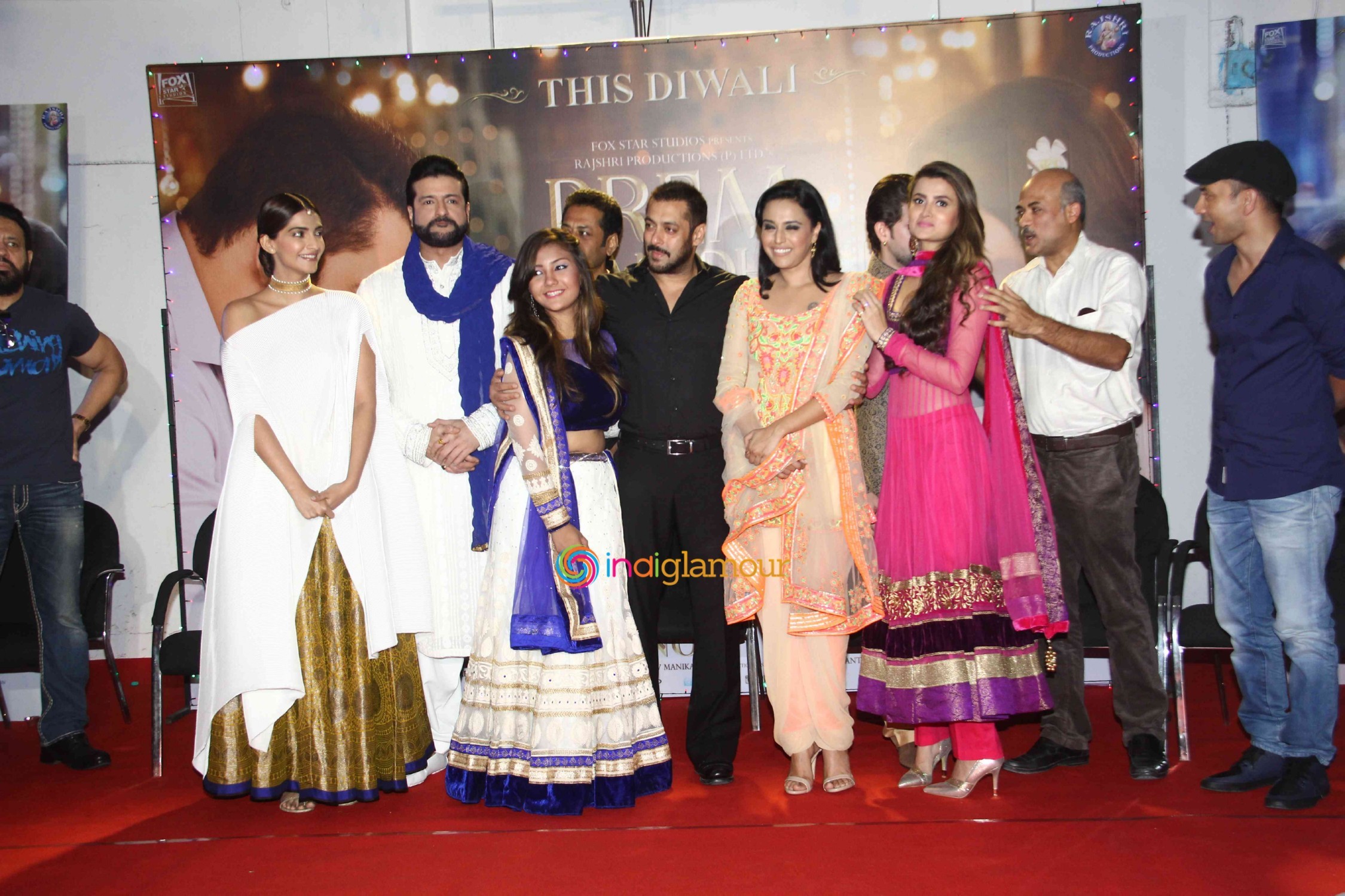 Promotion of Film Prem Ratan Dhan Payo Event hd photo