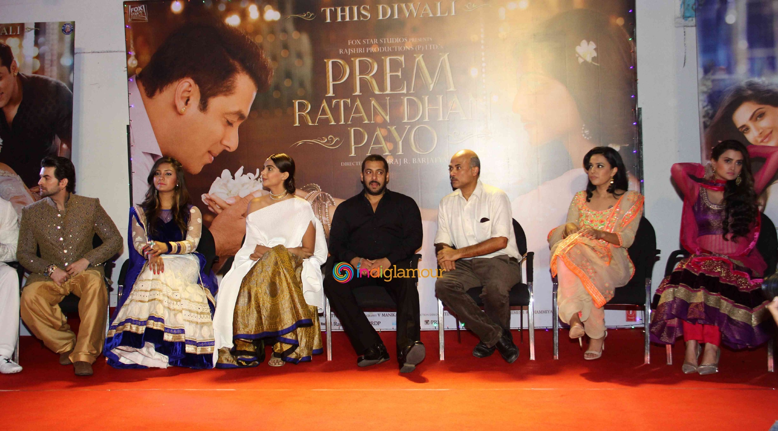 Promotion of Film Prem Ratan Dhan Payo Event hd photo