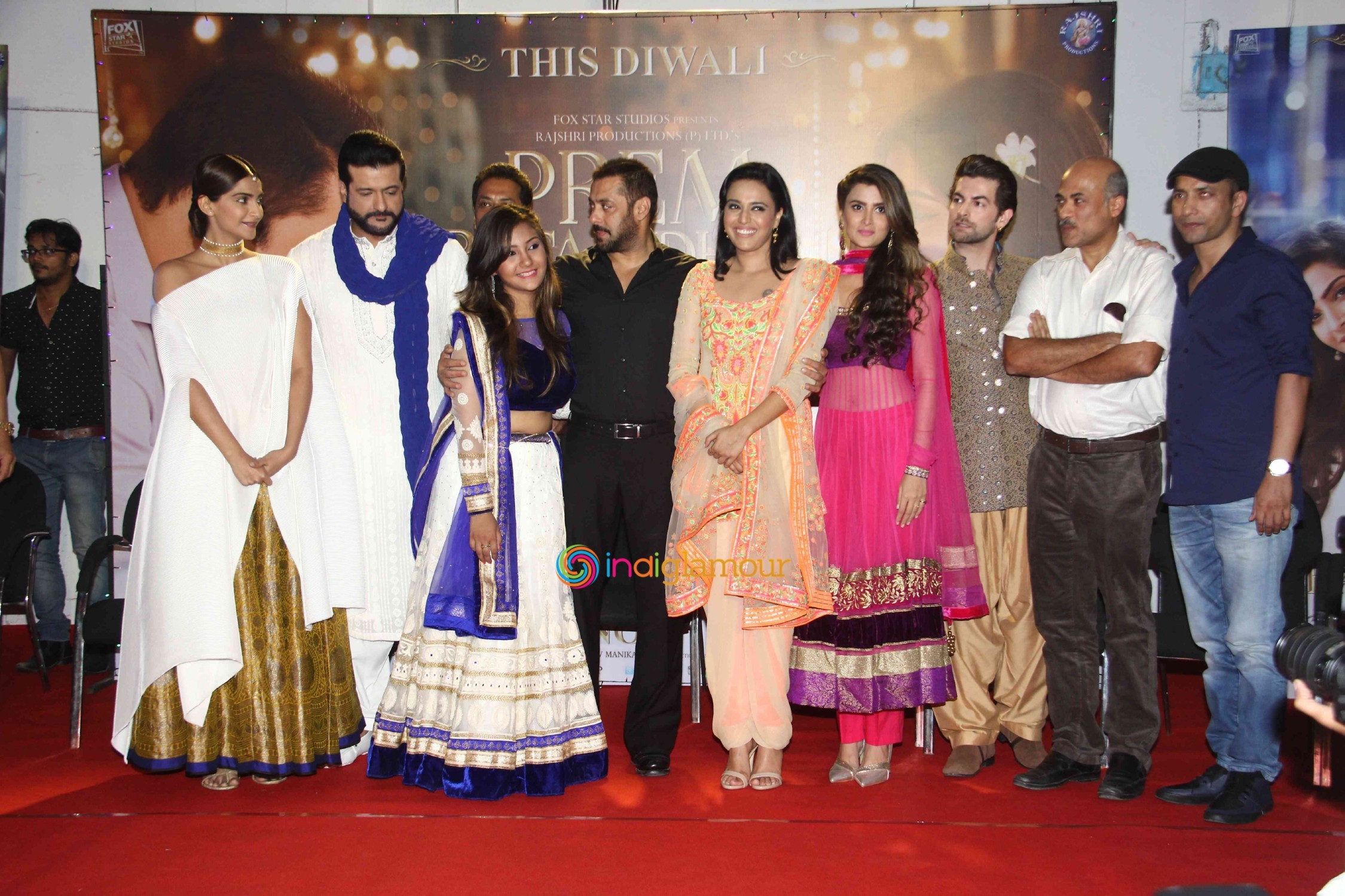 Promotion of Film Prem Ratan Dhan Payo Event hd photo