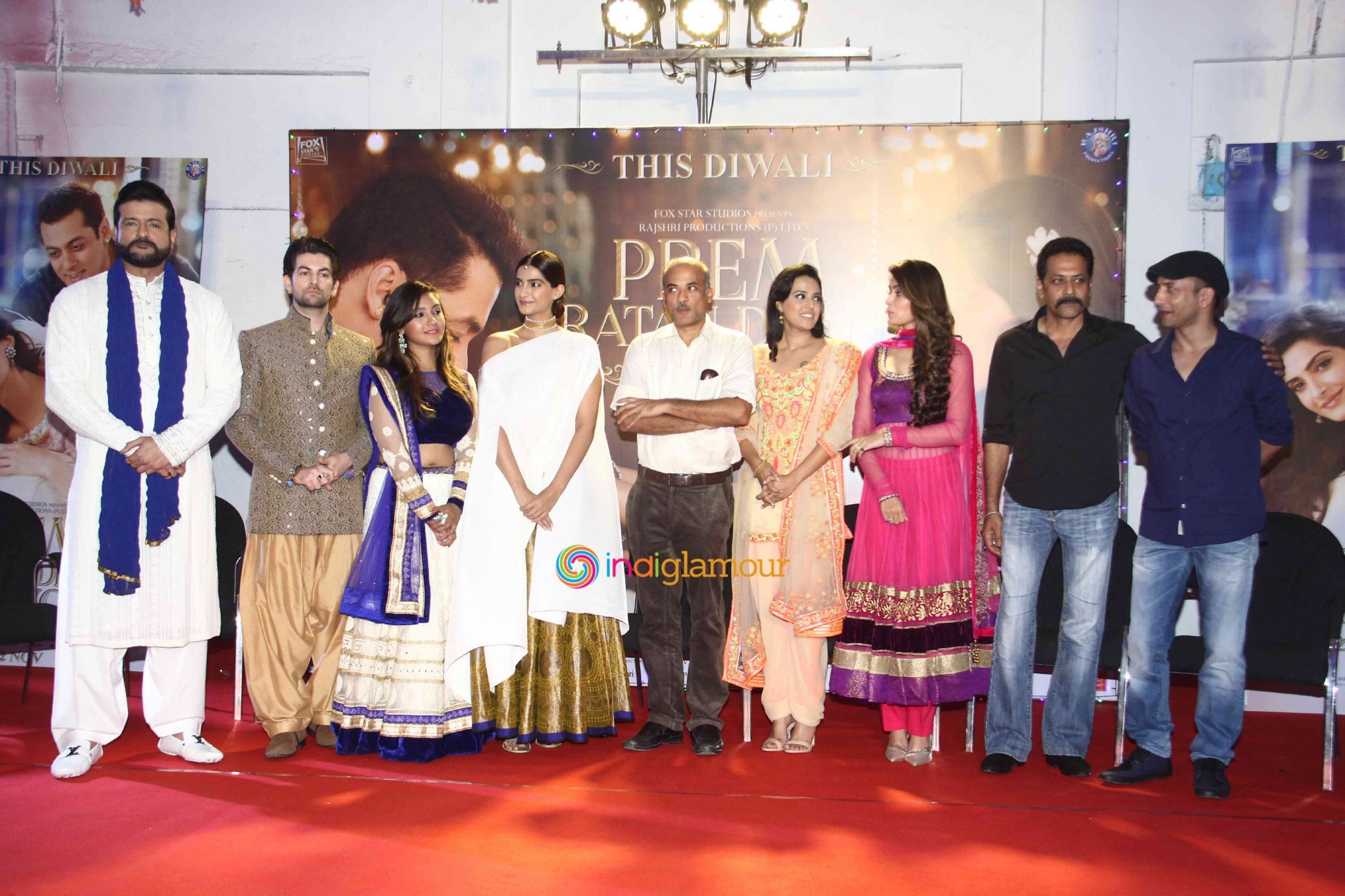 Promotion of Film Prem Ratan Dhan Payo Event hd photo