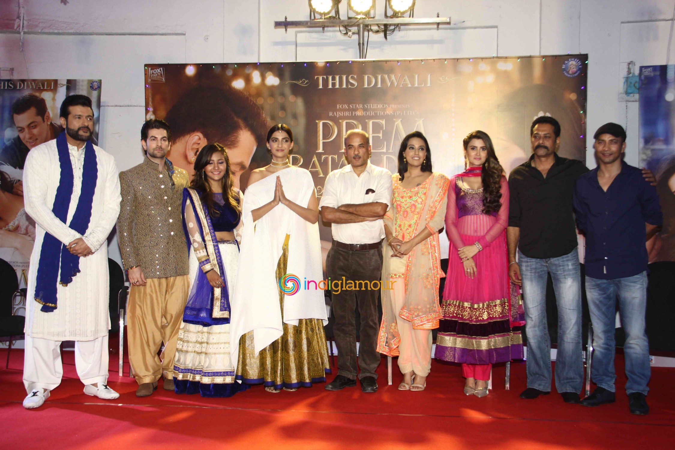 Promotion of Film Prem Ratan Dhan Payo Event hd photo