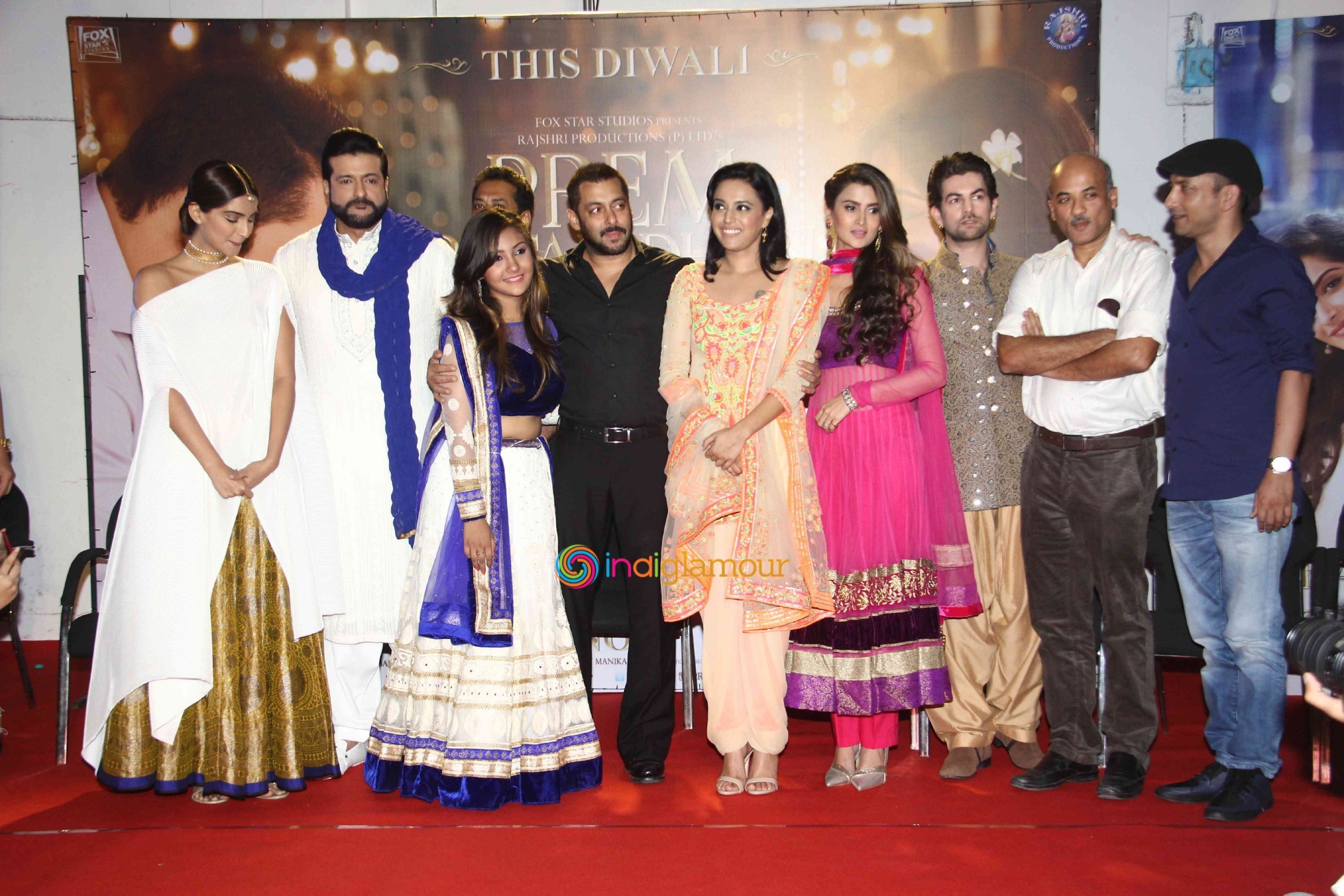 Promotion of Film Prem Ratan Dhan Payo Event hd photo