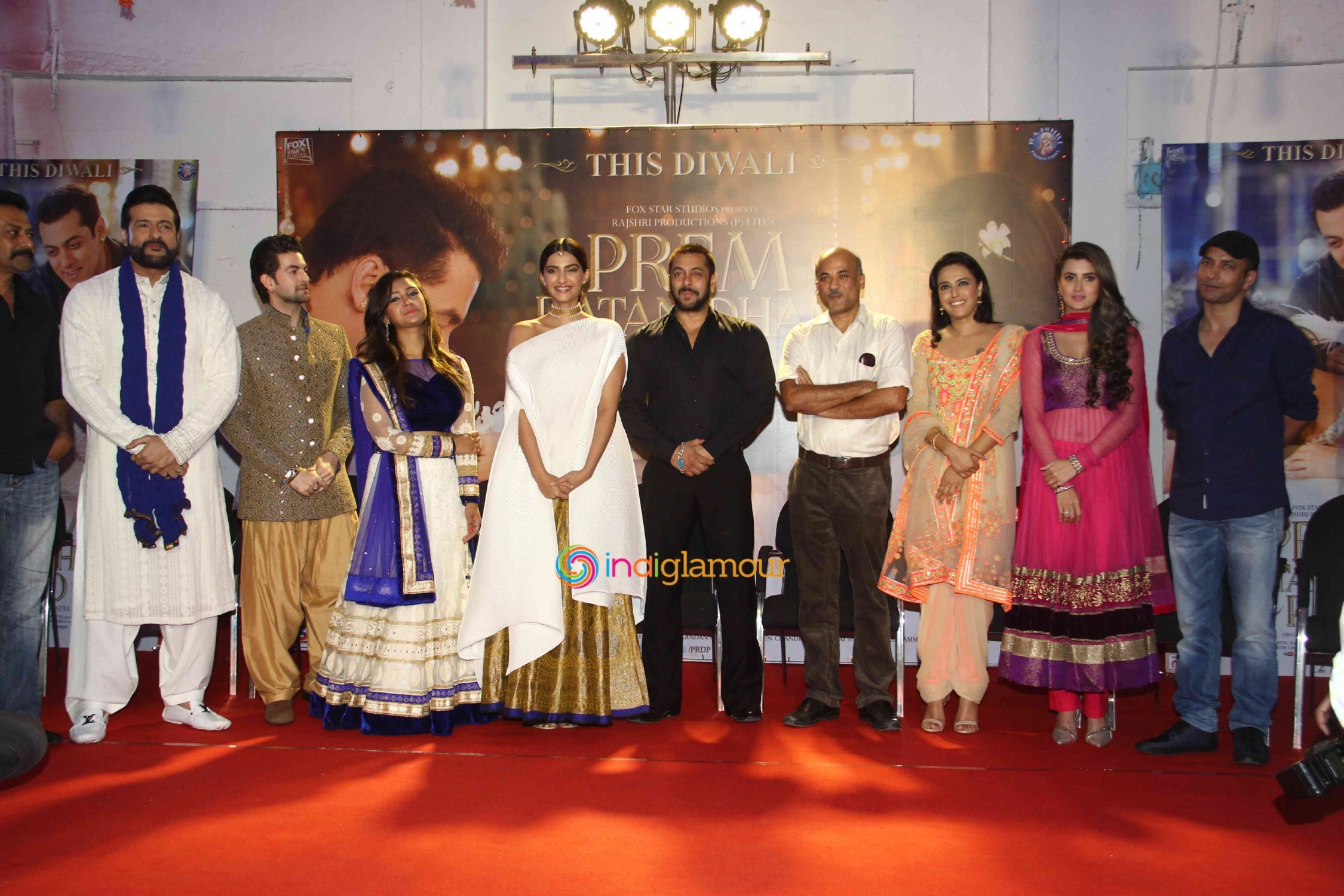 Promotion of Film Prem Ratan Dhan Payo Event hd photo