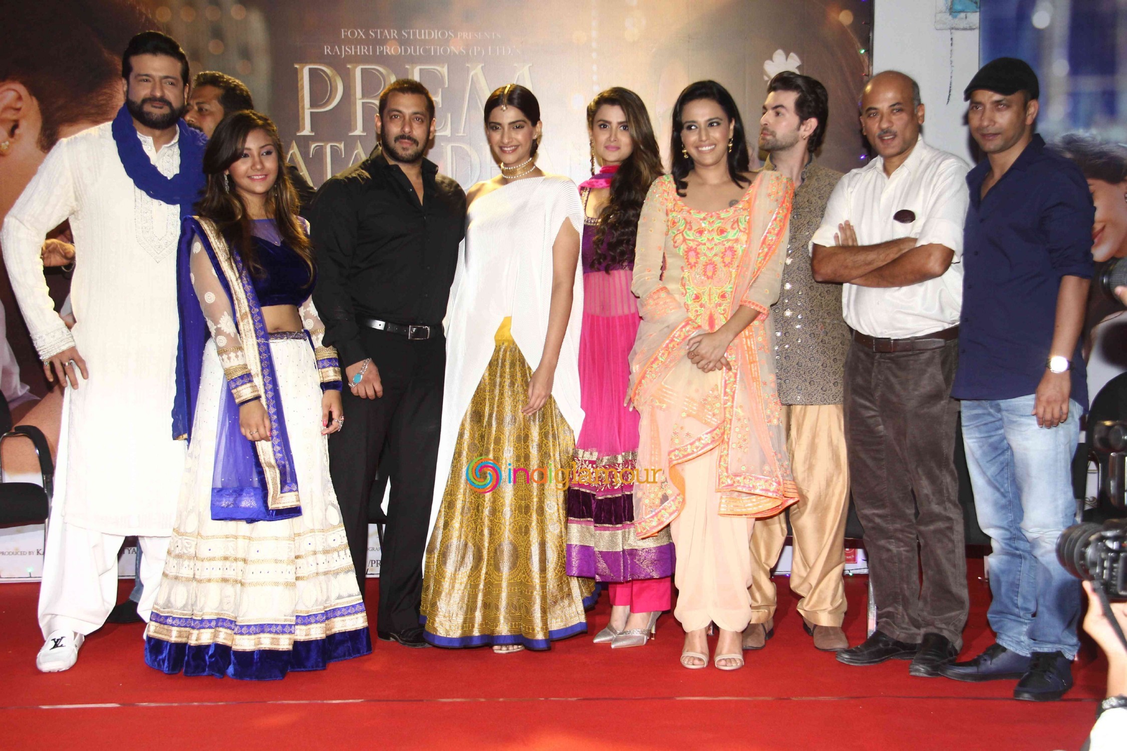 Promotion of Film Prem Ratan Dhan Payo Event hd photo