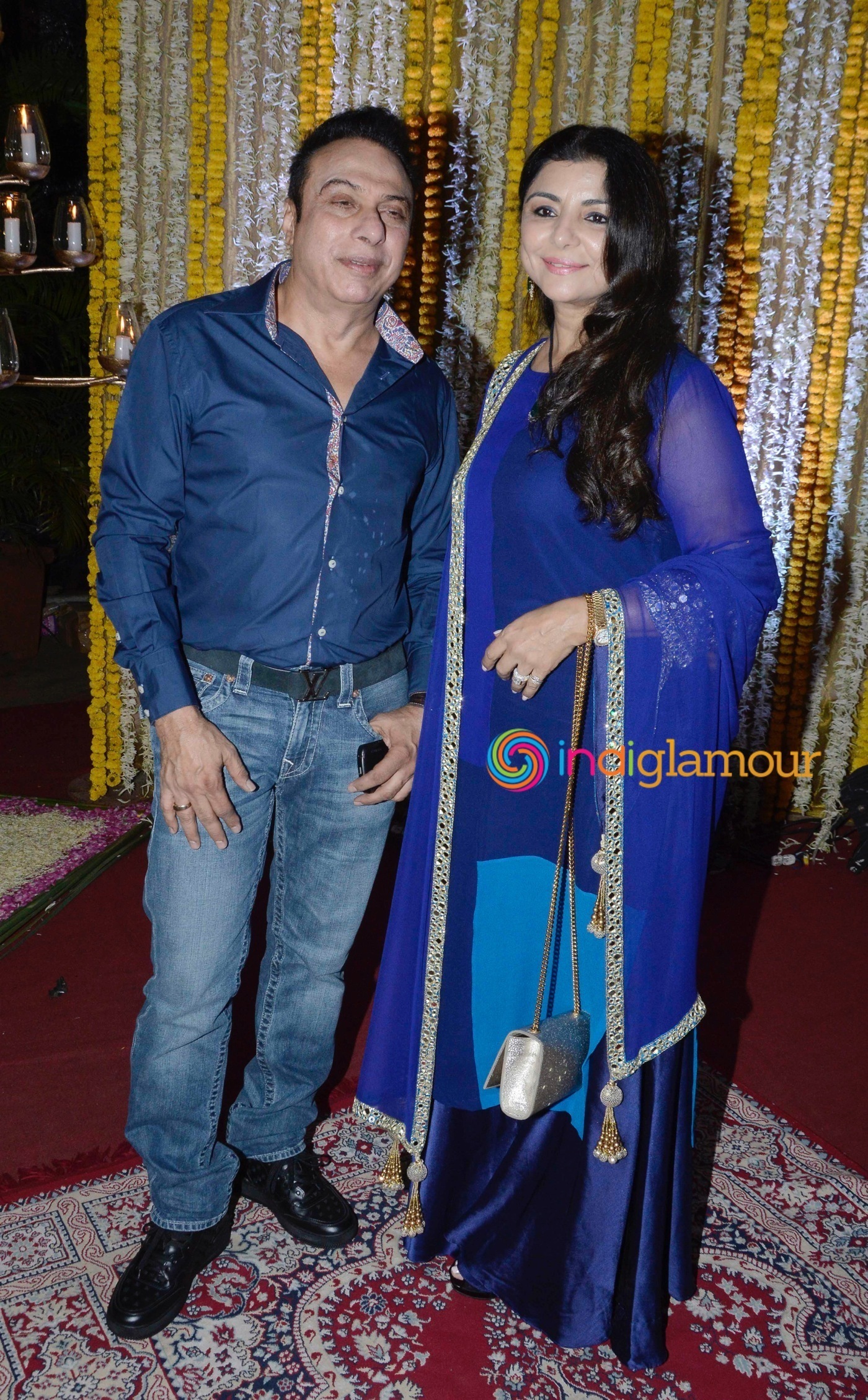 Amitabh Bachchan and Others attend Ronit Roy's Mata Ki Chowki on his Birthday Event Event hd photo
