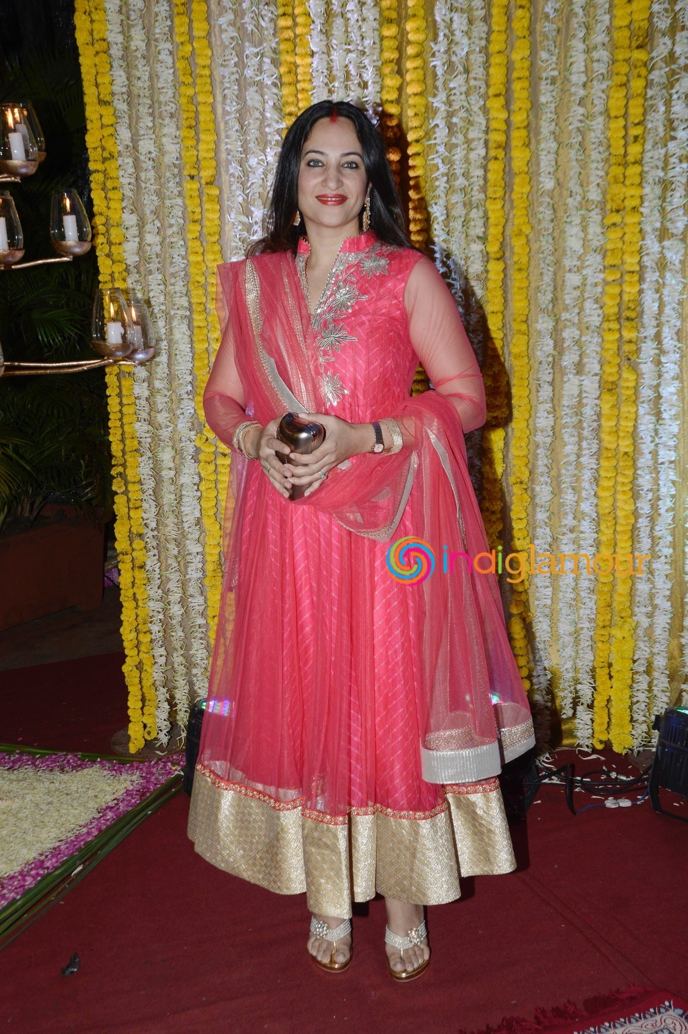Amitabh Bachchan and Others attend Ronit Roy's Mata Ki Chowki on his Birthday Event Event hd photo