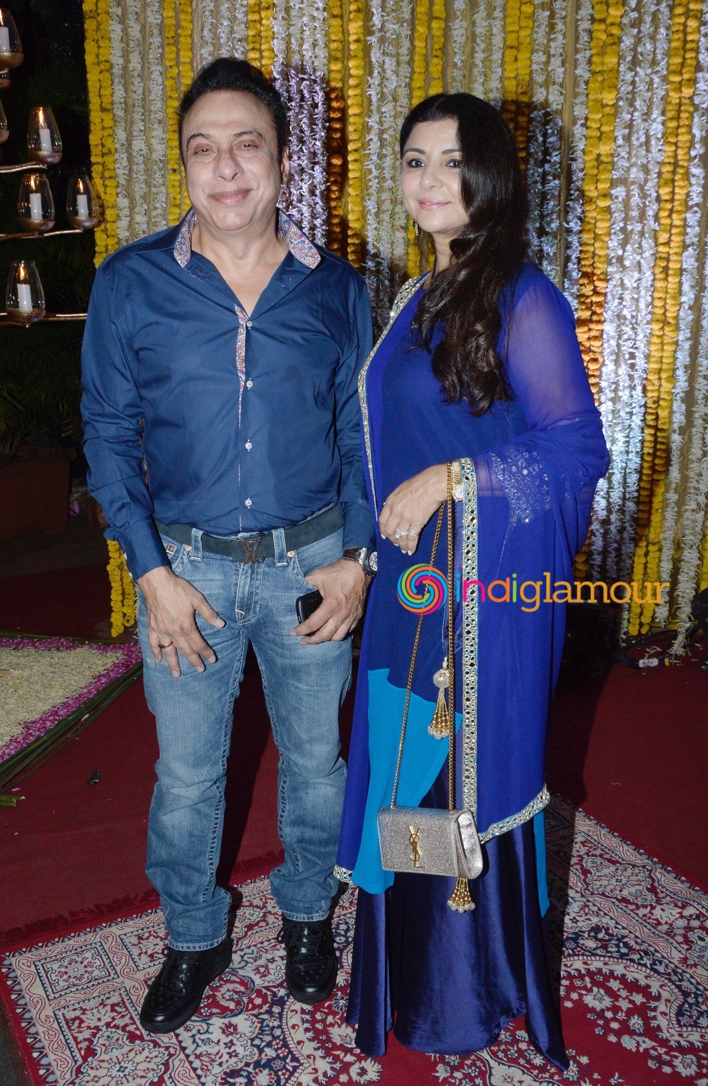 Amitabh Bachchan and Others attend Ronit Roy's Mata Ki Chowki on his Birthday Event Event hd photo