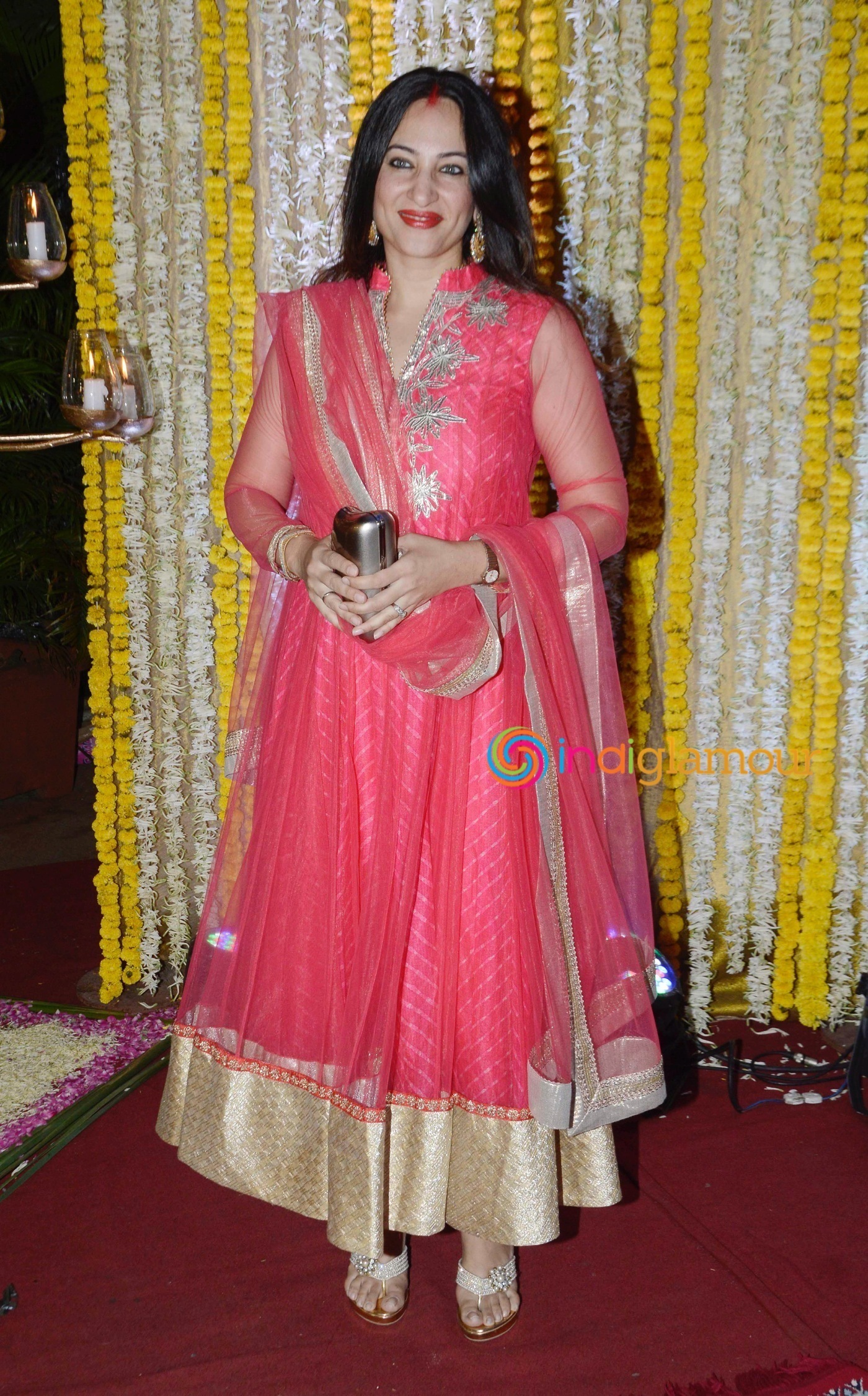 Amitabh Bachchan and Others attend Ronit Roy's Mata Ki Chowki on his Birthday Event Event hd photo